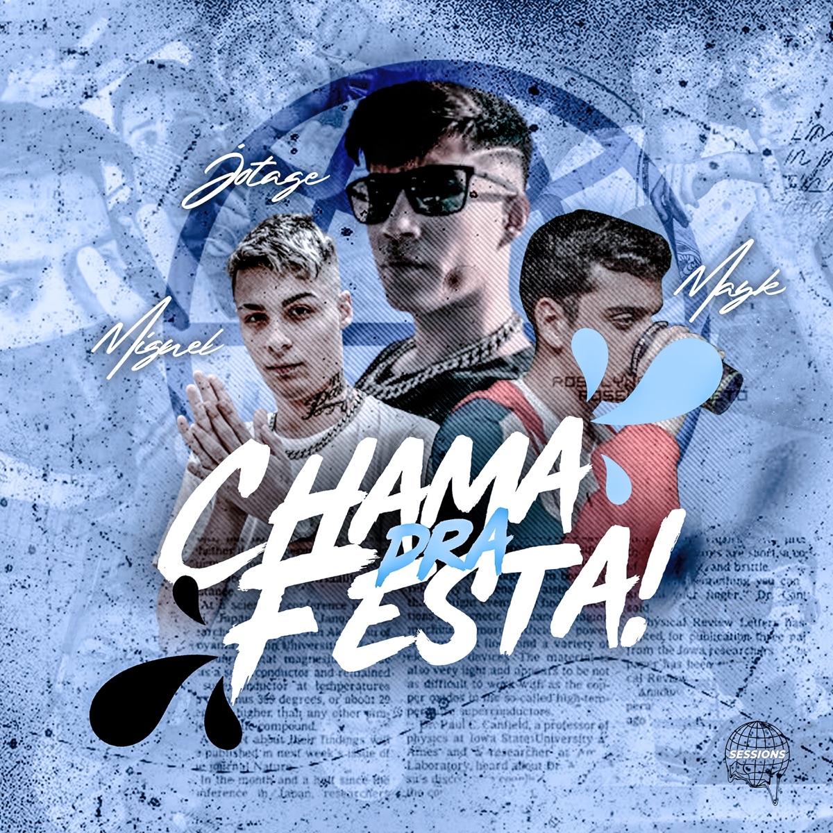 Chama pra Festa! - Single by Mc Miguel, MC JOTAGE & Mc Mayk album cover