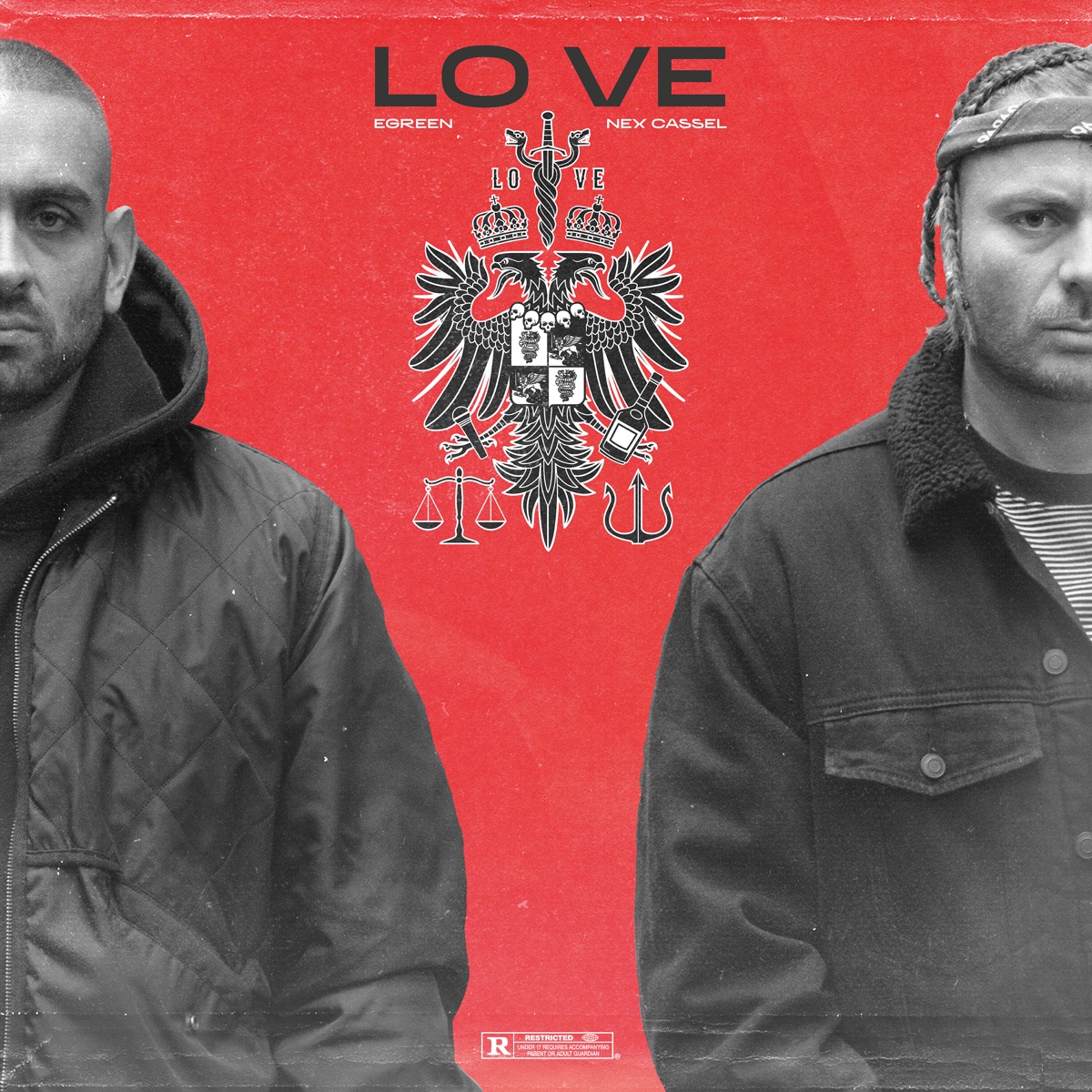LO VE by Egreen & Nex Cassel album cover