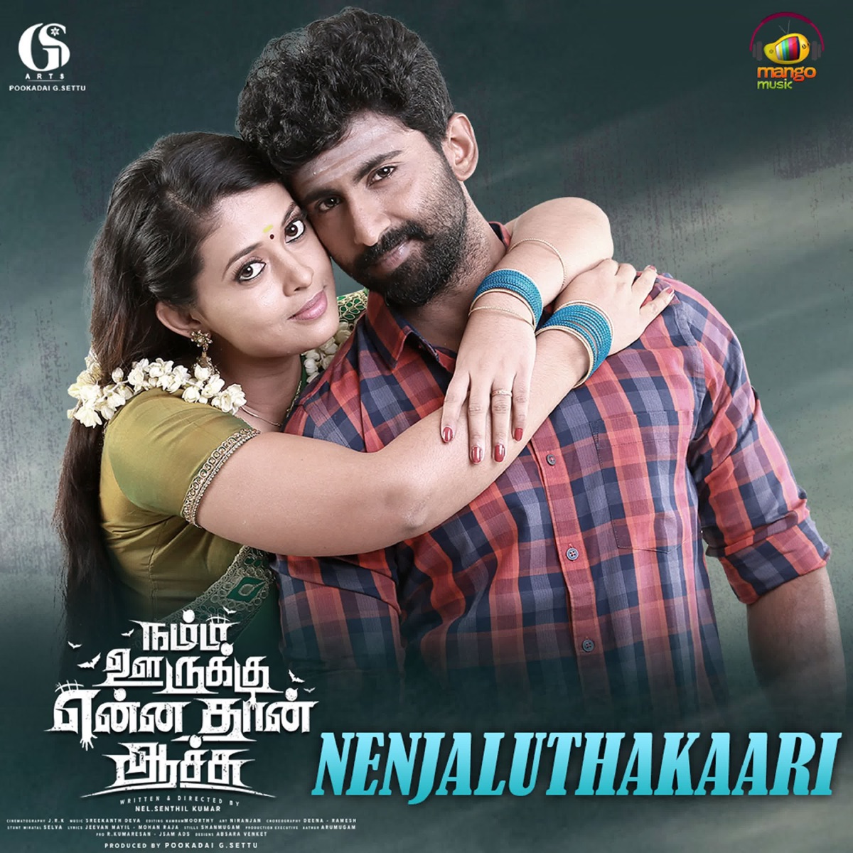 Nenjaluthakaari (From "Namma Oorukku Ennadhan Achu") - Single by Jithin, Namitha & Srikanth Deva album cover