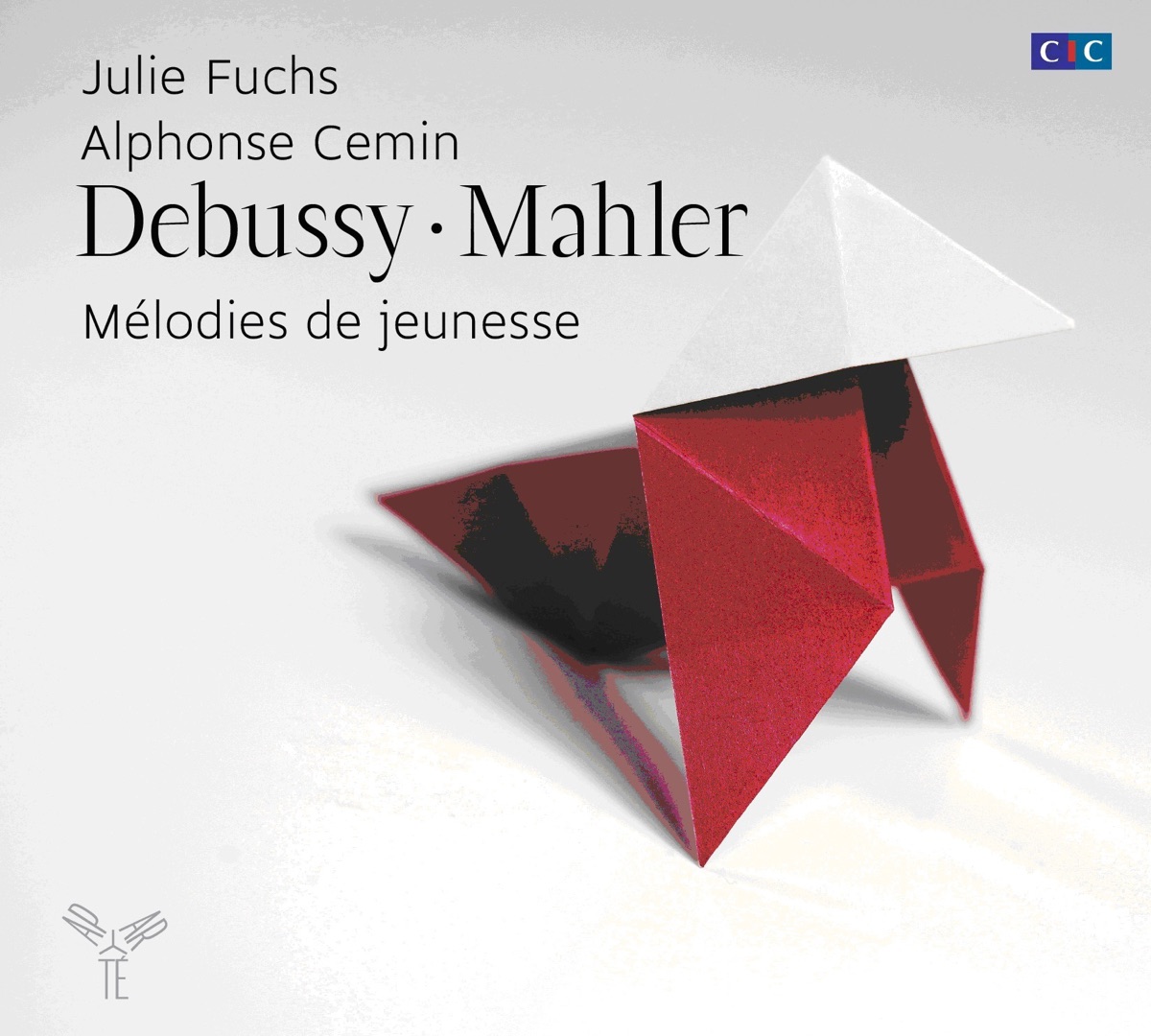 Debussy & Mahler: Mélodies de jeunesse by Julie Fuchs & Alphonse Cemin album cover