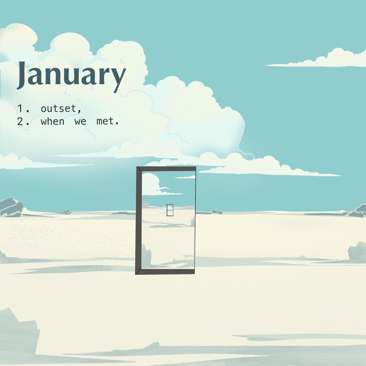 January - Single by Frad & Elijah Lee album cover