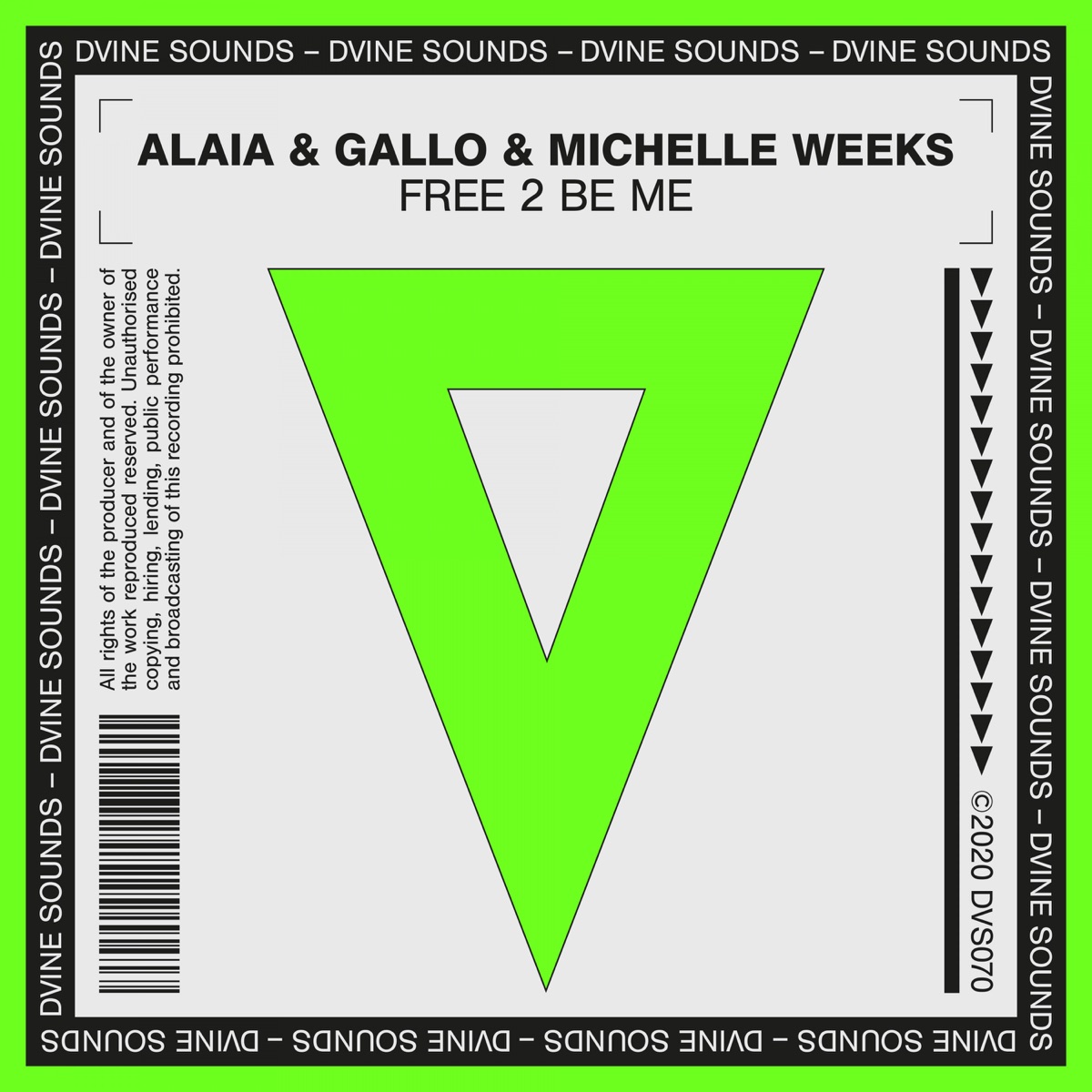 Free 2 Be Me - Single by Alaia & Gallo & Michelle Weeks album cover