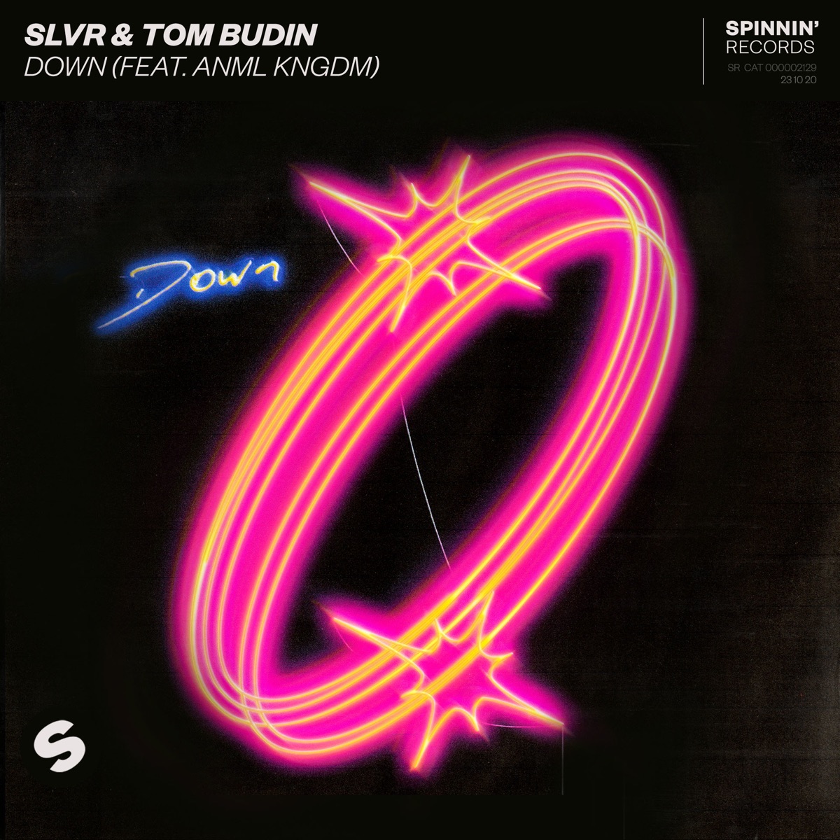 Down (feat. ANML KNGDM) - Single by SLVR & T. Budin album cover