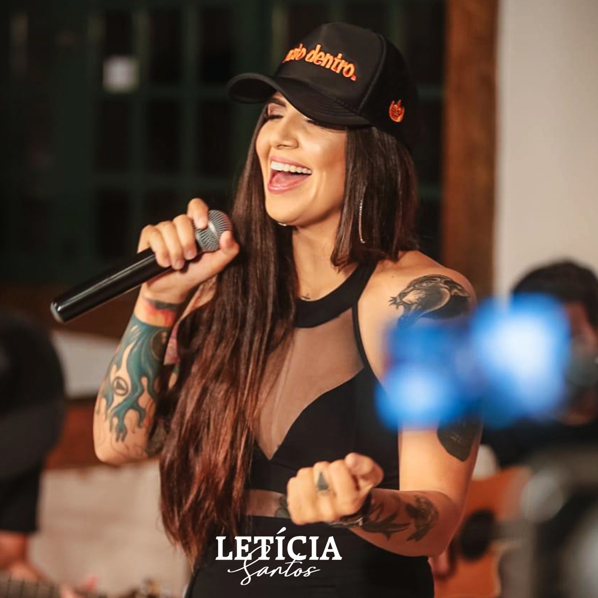 Na Hora H / Temporal de Amor (Cover) - Single by Letícia Santos album cover
