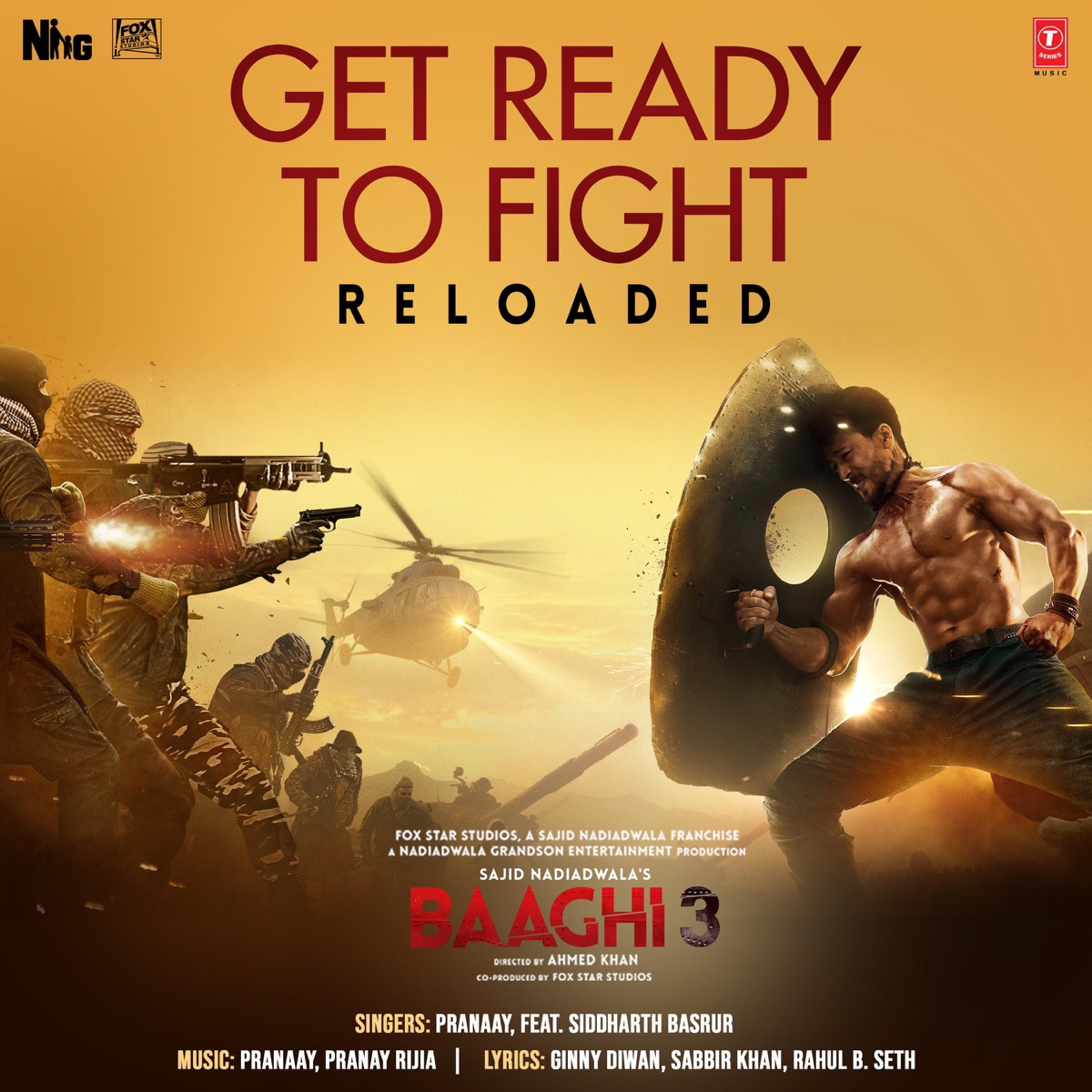 Get Ready To Fight Reloaded (From "Baaghi 3") [feat. Siddharth Basrur] - Single by Pranaay & Pranay Rijia album cover