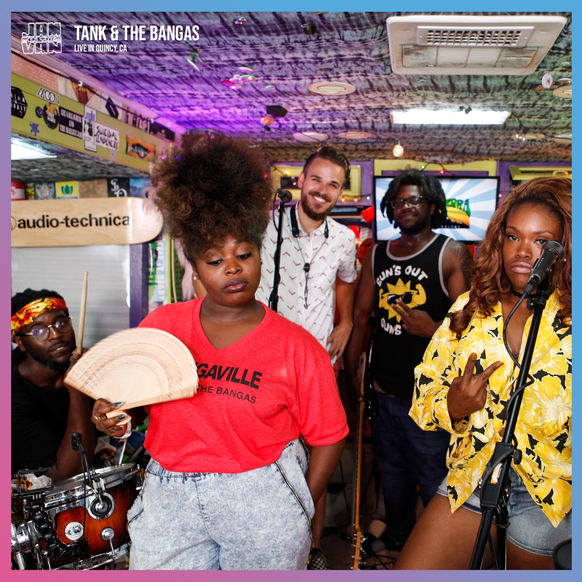 Jam in the Van - Tank and the Bangas - EP by Jam In the Van & Tank and the Bangas album cover
