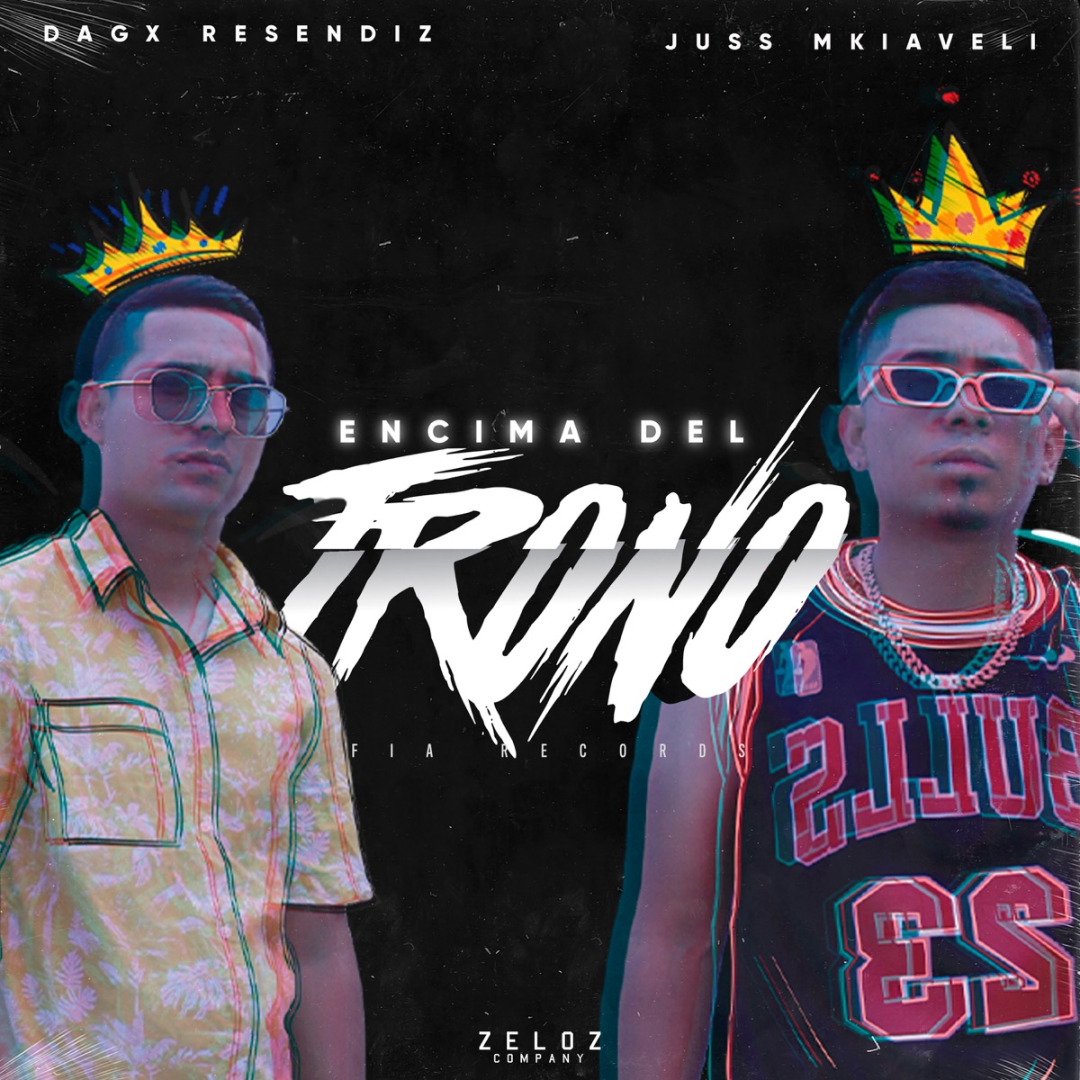 Encima Del Trono (feat. Juss Mkiavel) - Single by Dagx Resendiz album cover