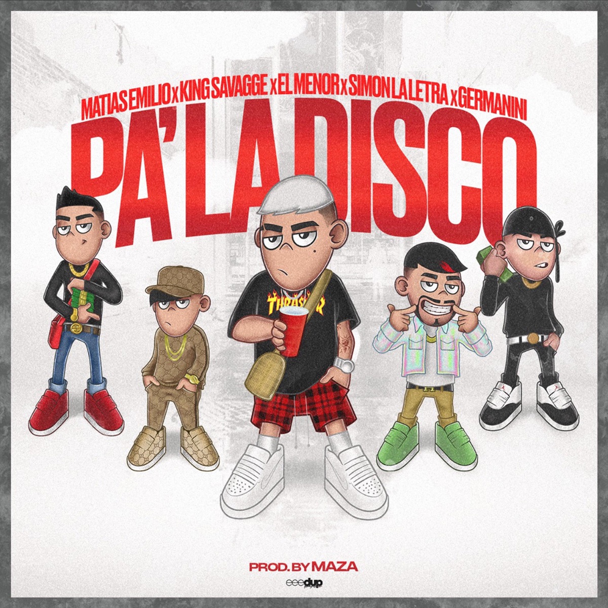 Pa' la Disco - Single by Matias Emilio, King Savagge, Simon la Letra, Germanini & El Menor album cover