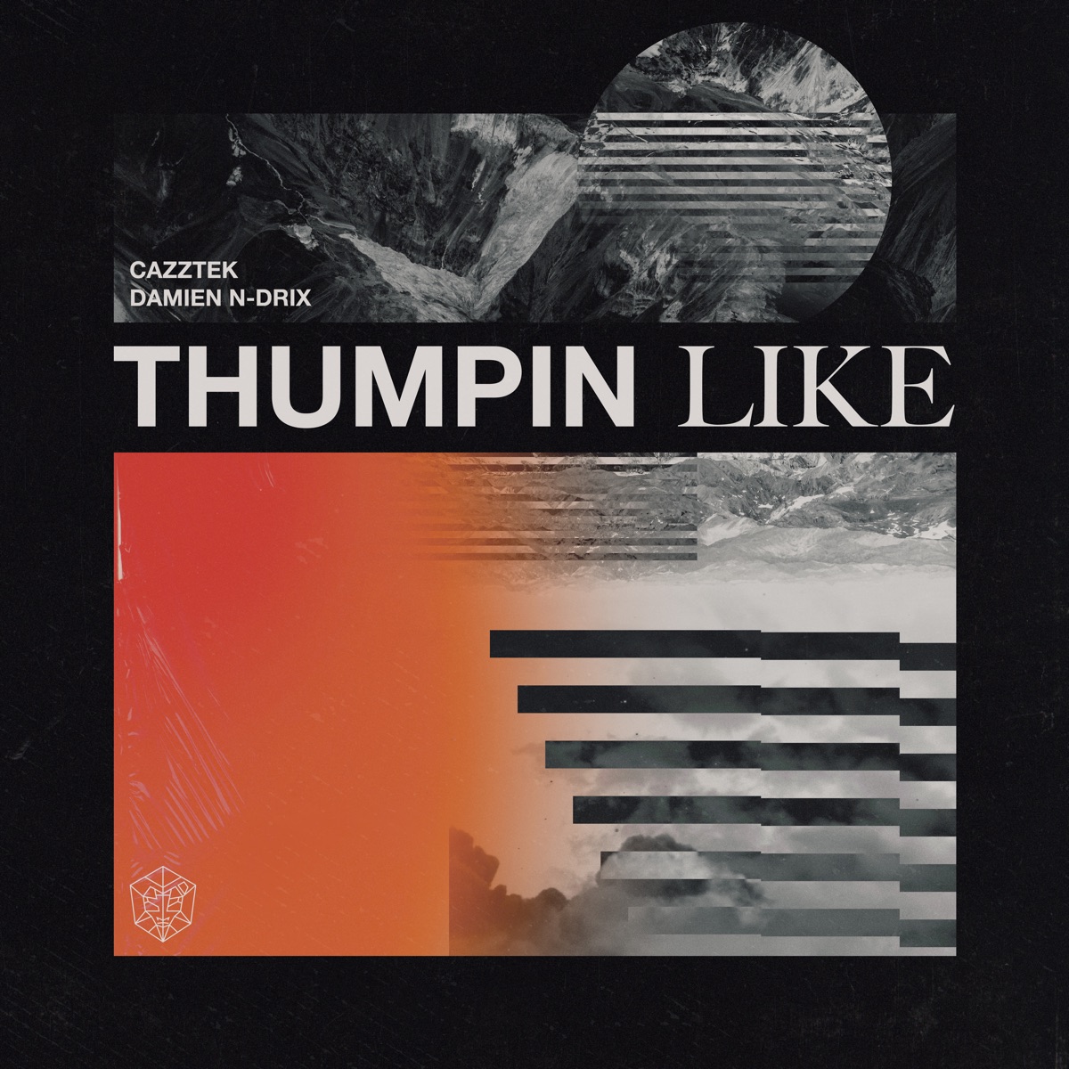 Thumpin Like - Single by Cazztek & Damien N-Drix album cover