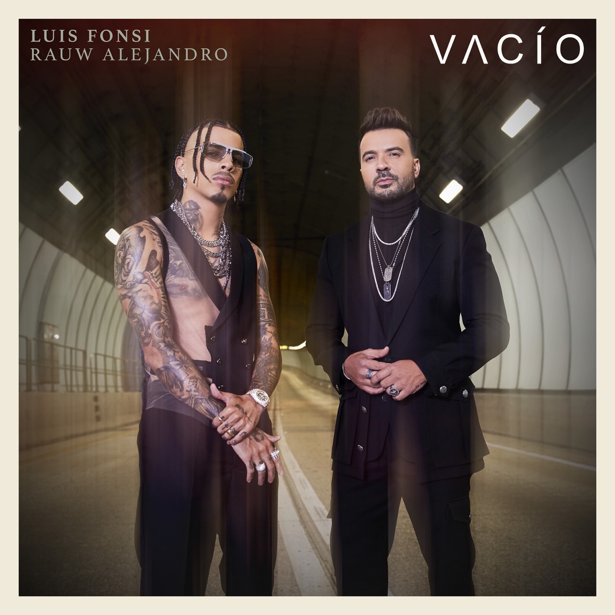 Vacío - Single by Luis Fonsi & Rauw Alejandro album cover