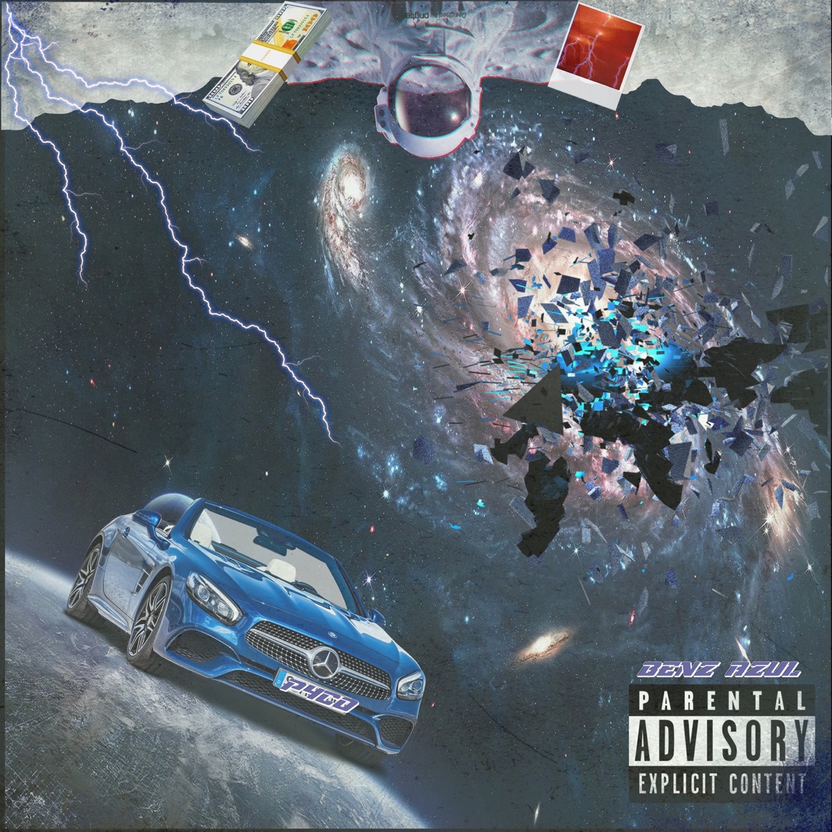 Benz Azul - Single by P4CO album cover