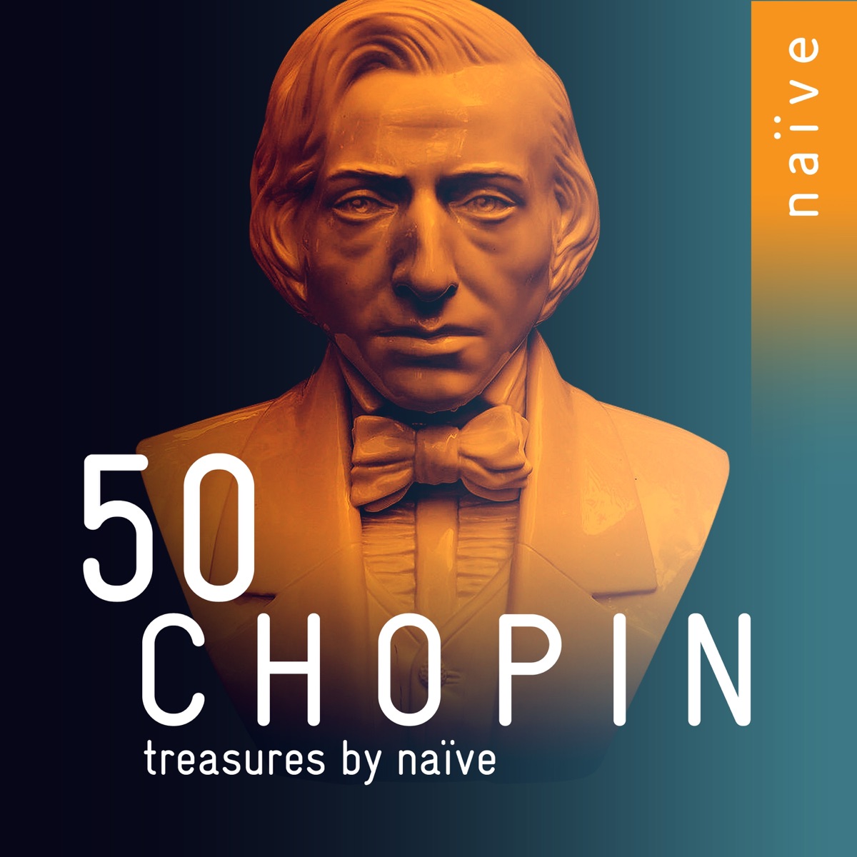 50 Chopin Treasures by Naïve by Grigory Sokolov, Janusz Olejniczak & Maria Pomianowska album cover