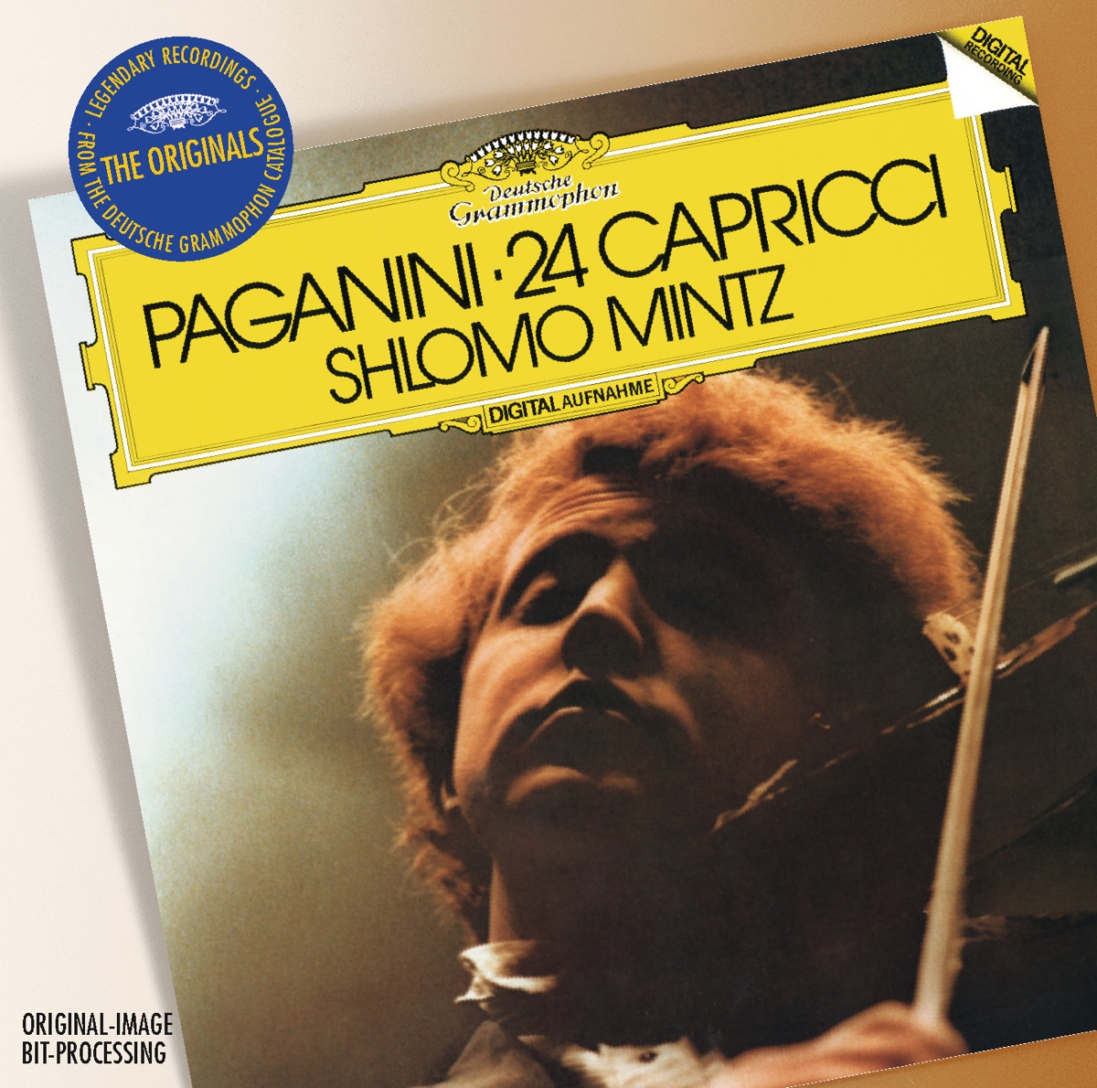 Paganini: Caprices by Shlomo Mintz album cover