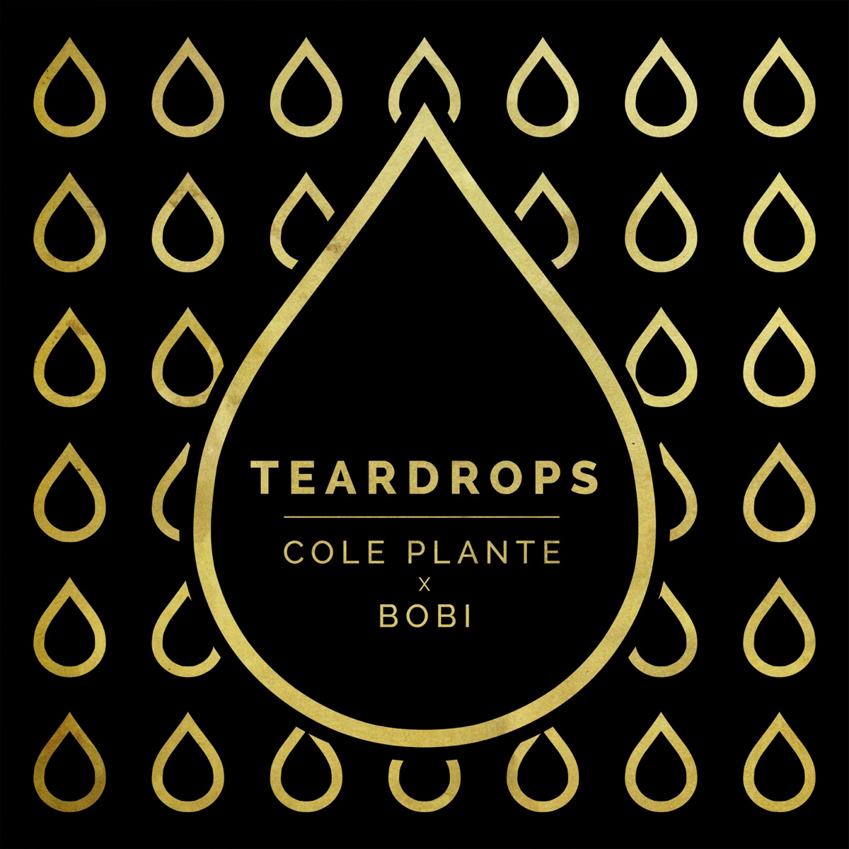 Teardrops (feat. Bobi) - Single by Cole Plante album cover