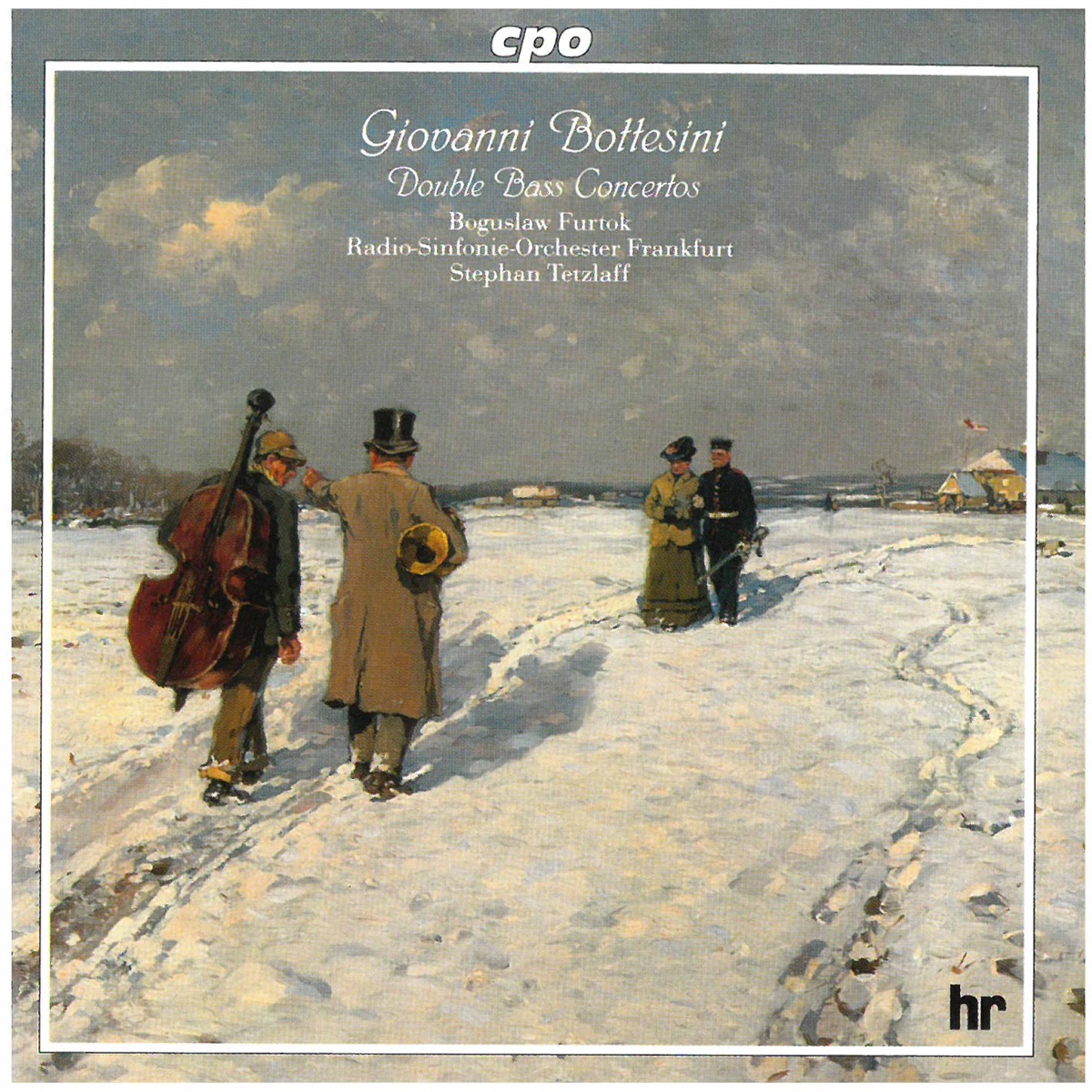 Bottesini: Double Bass Concertos by hr-Sinfonieorchester, Stephan Tetzlaff & Ulrich Edelmann album cover