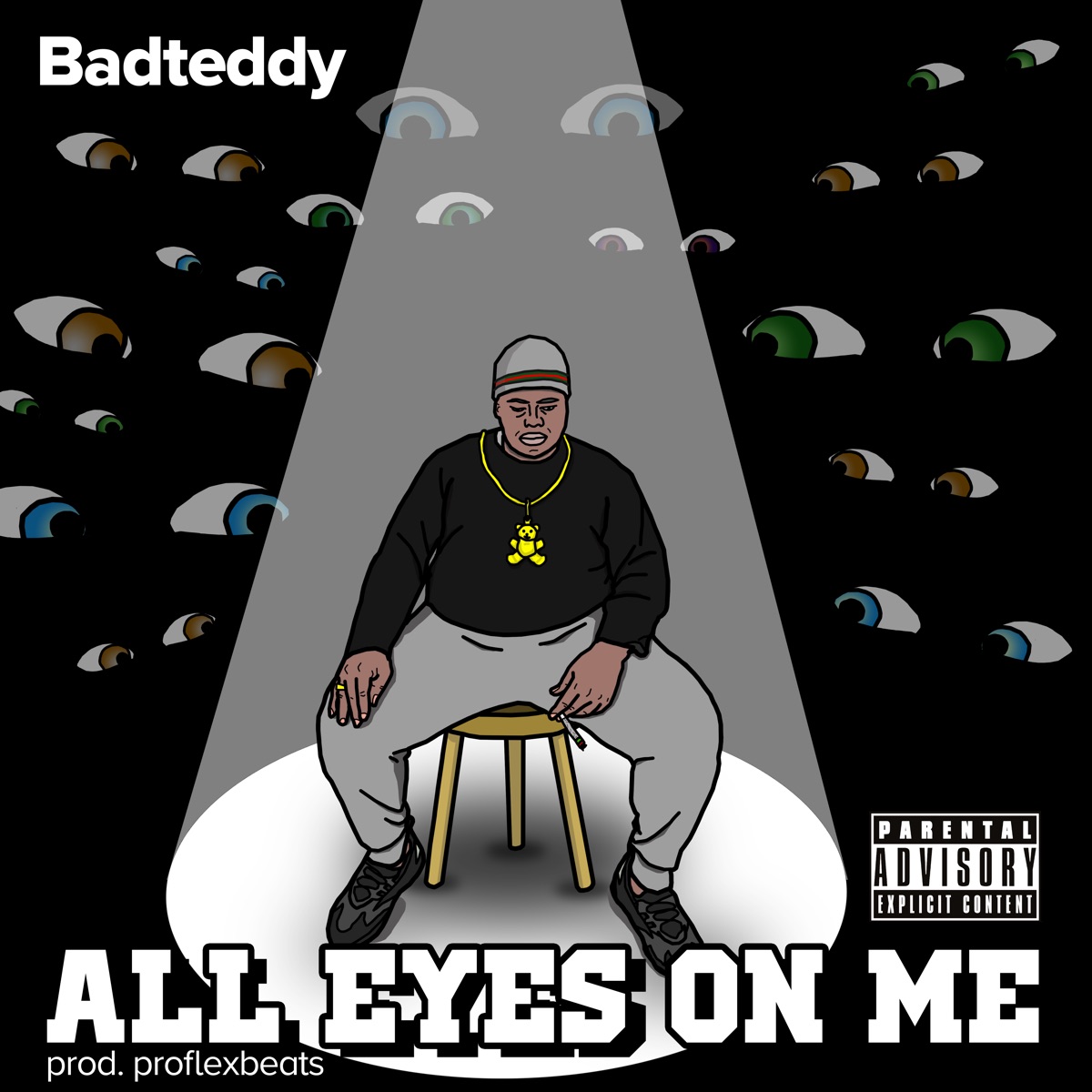 All Eyes On Me - Single by Badteddy album cover