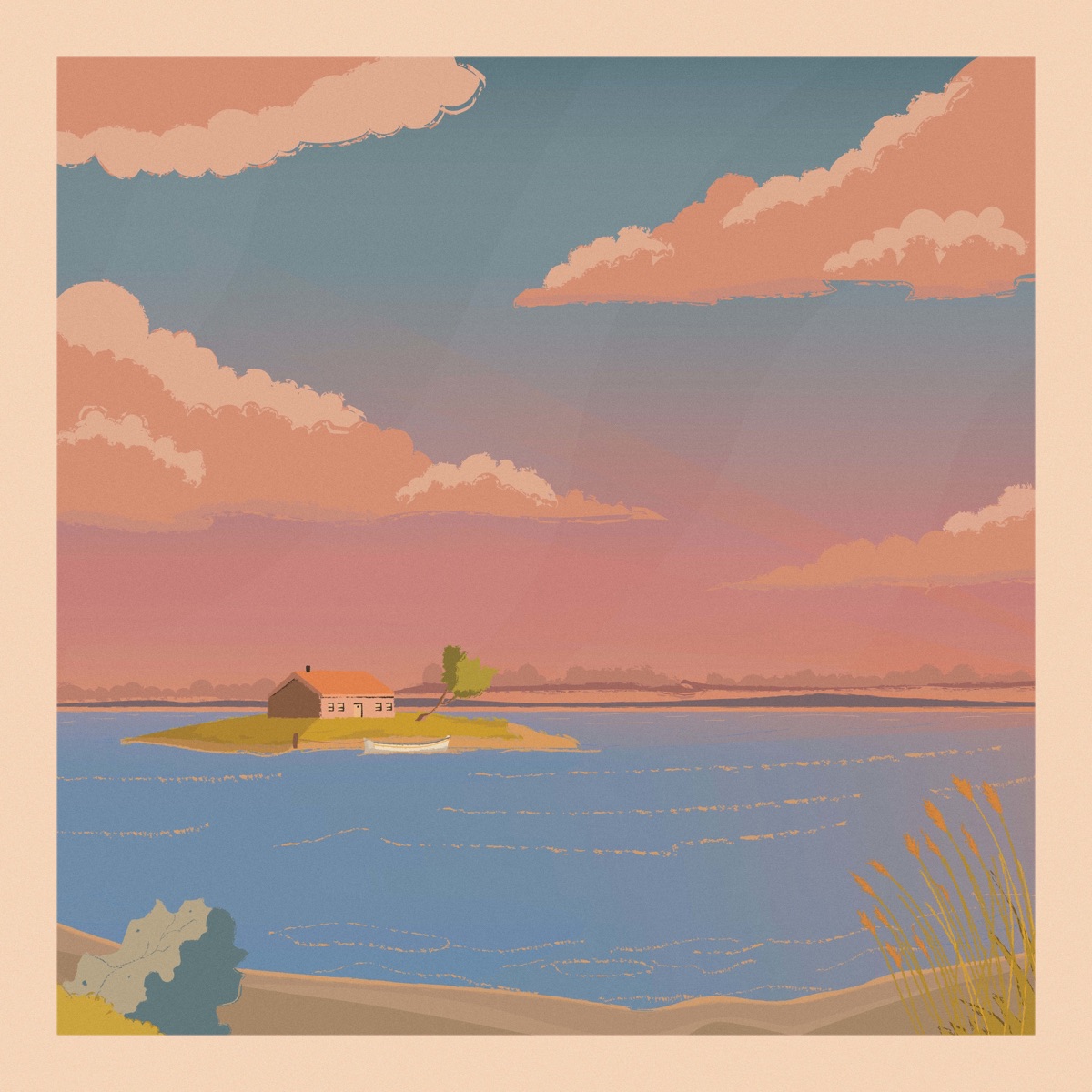 Sunset View / Distant Stars - Single by Hoffy Beats & Lenny Loops album cover