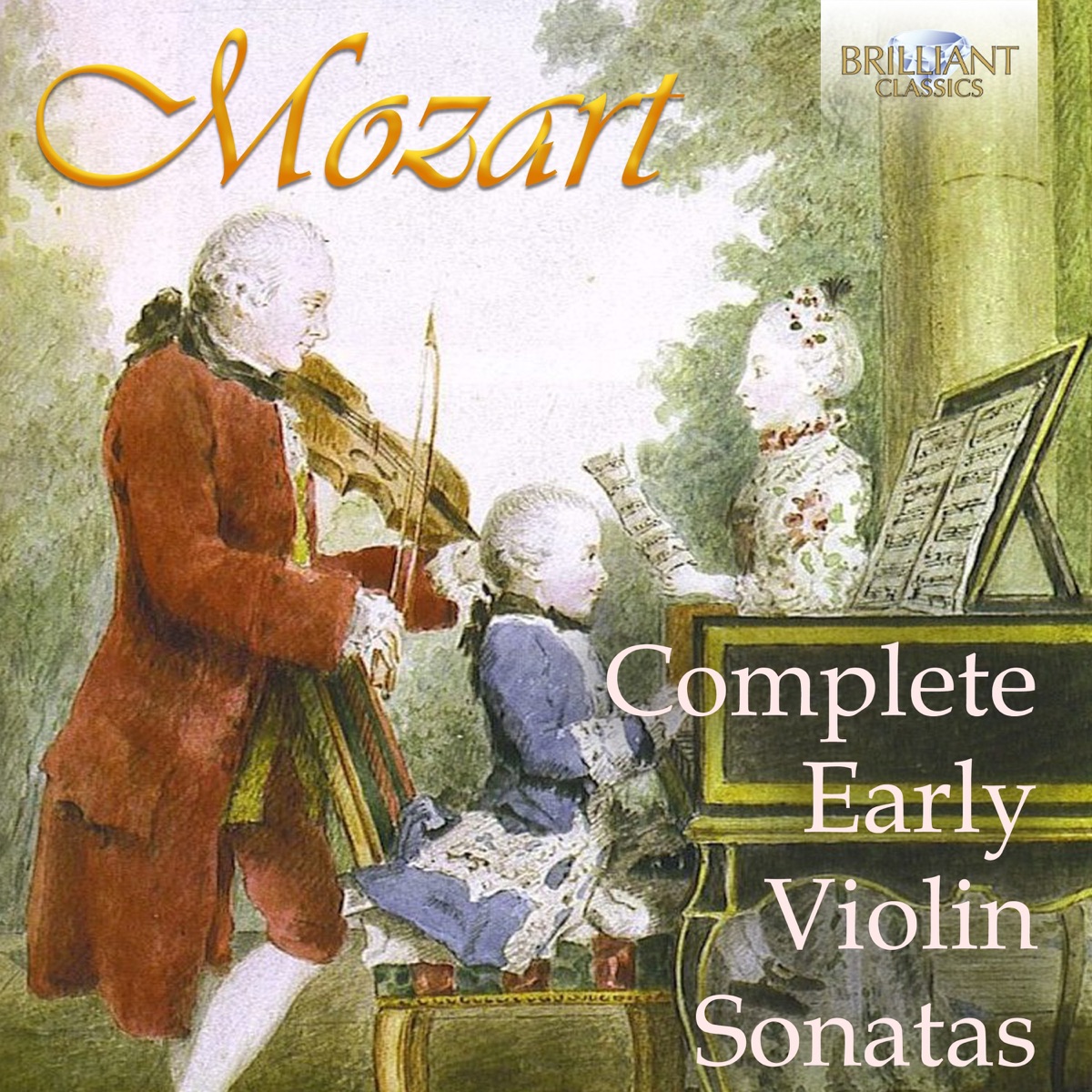 Mozart: Complete Early Violin Sonatas by Rémy Baudet & Pieter-Jan Belder album cover