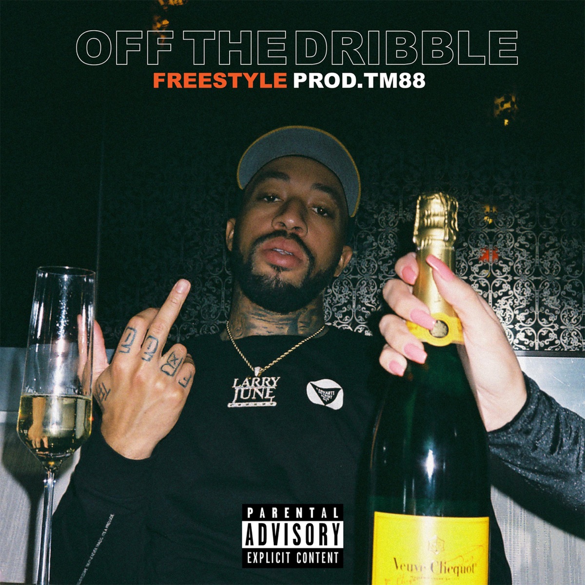 Off the Dribble - Single by Larry June album cover artwork