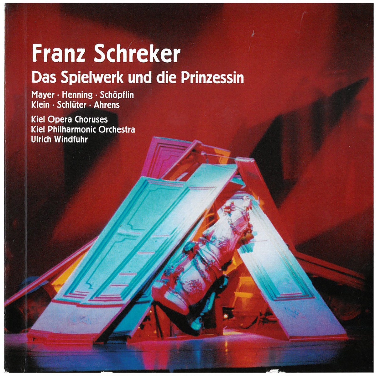 Schreker: Das Spielwerk und die Prinzessin (Live) by Kiel Philharmonic Orchestra, Anne-Carolyn Schlüter, Ulrich Windfuhr, Bernd Gebhardt, Jörg Sabrowski, Hans Georg Ahrens, Thomas Johannes Mayer, Matthias Klein, Julia Henning & Hans-Jurgen Schopflin album cover