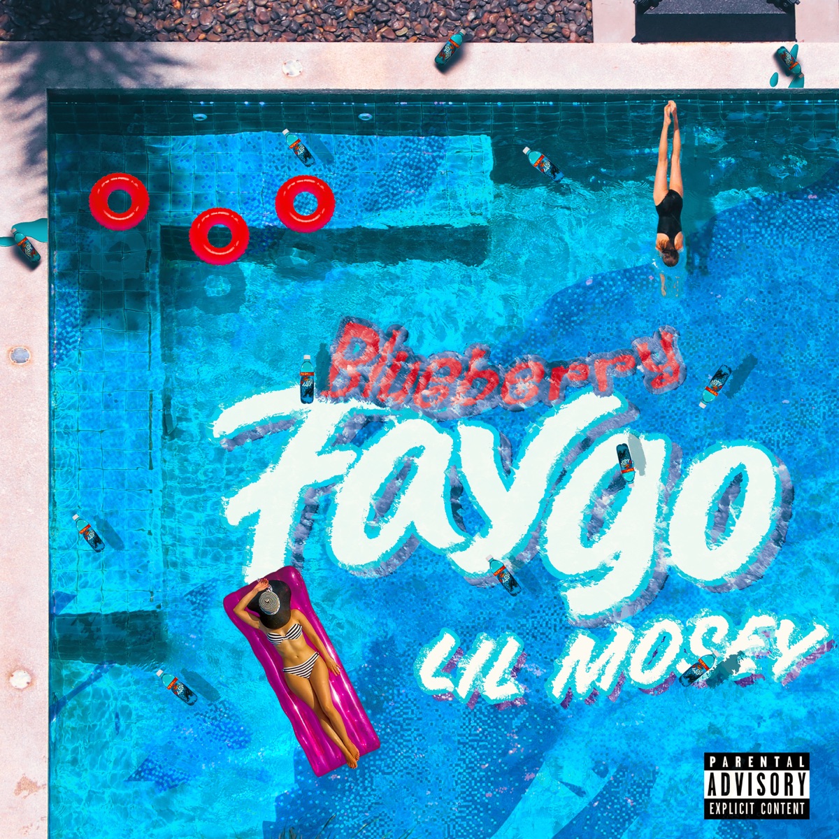 Blueberry Faygo - Single by Lil Mosey album cover