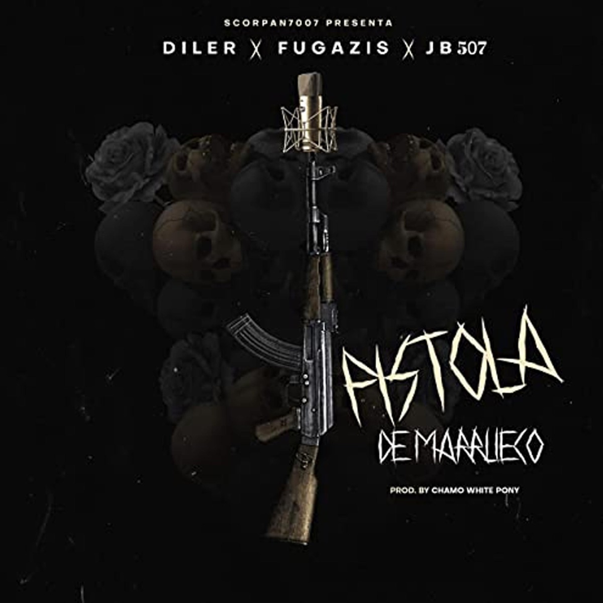 Pistolas De Marruecos (feat. Diler, Fugazis & JB 507) - Single by Chamo White Pony album cover