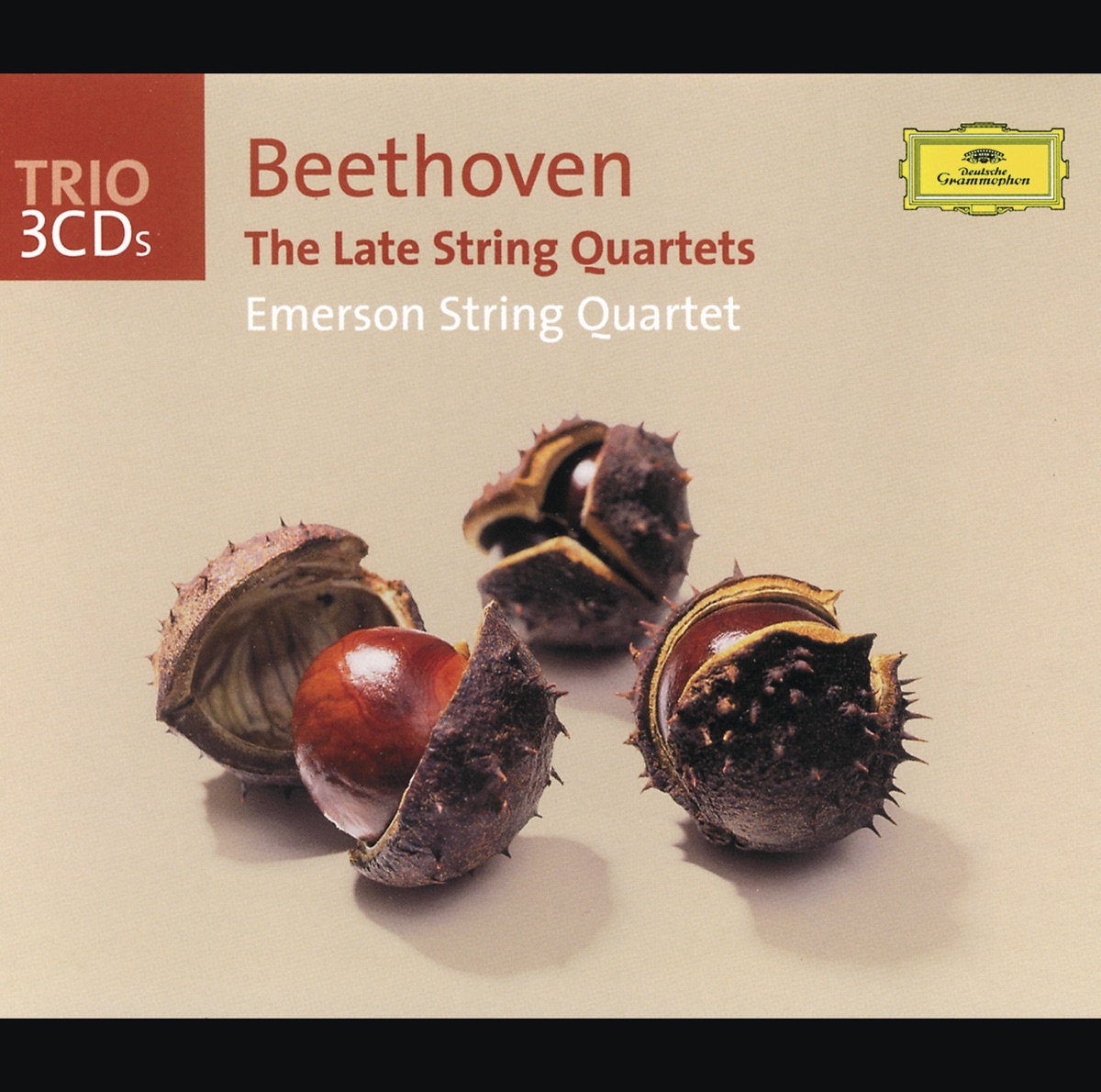 Beethoven: The Late String Quartets by Emerson String Quartet album cover