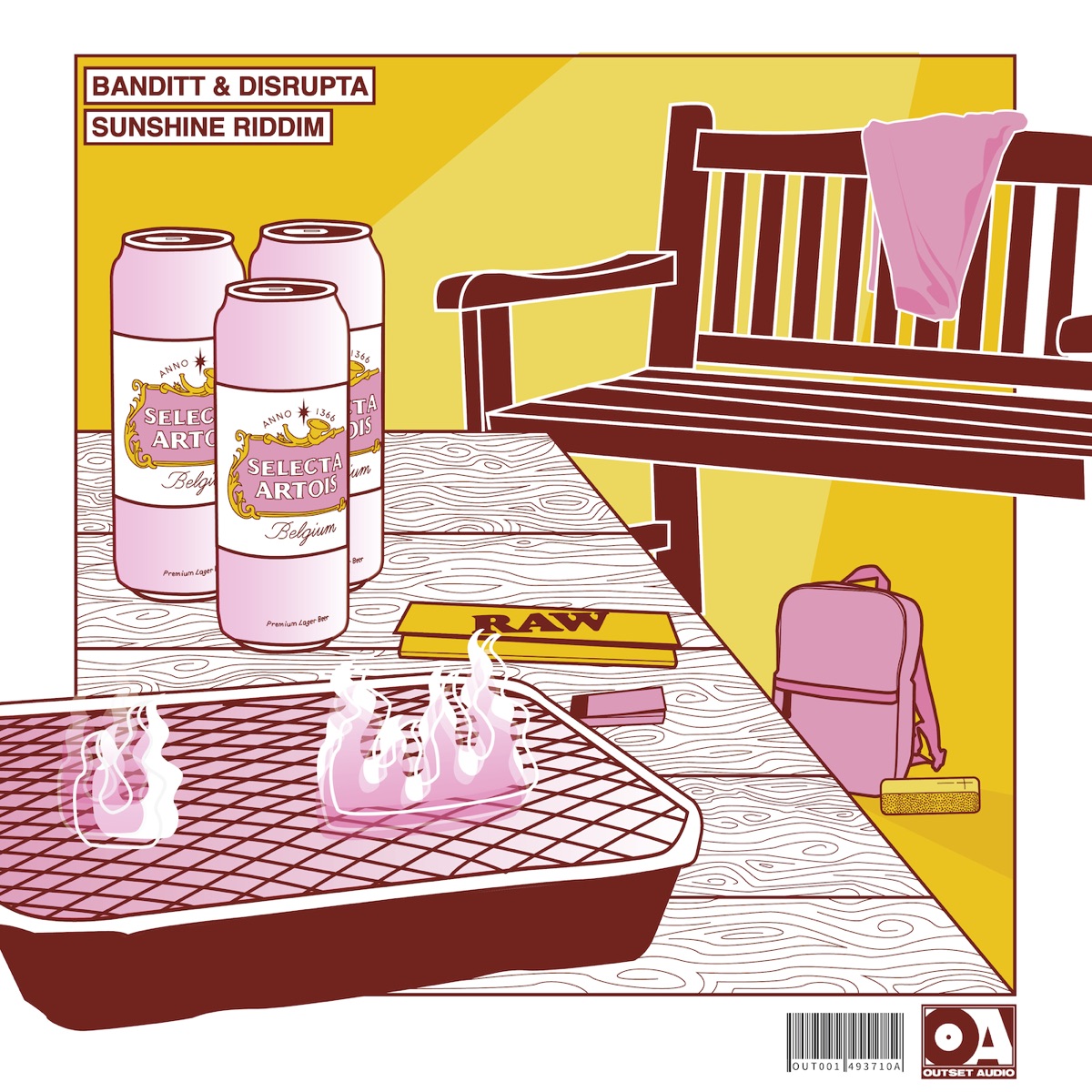 Sunshine Riddim - Single by banditt & Disrupta album cover
