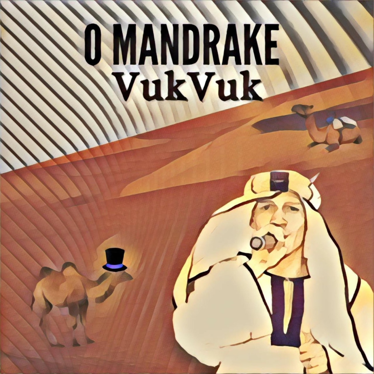 Vuk Vuk (feat. MC VUK) - Single by O Mandrake album cover
