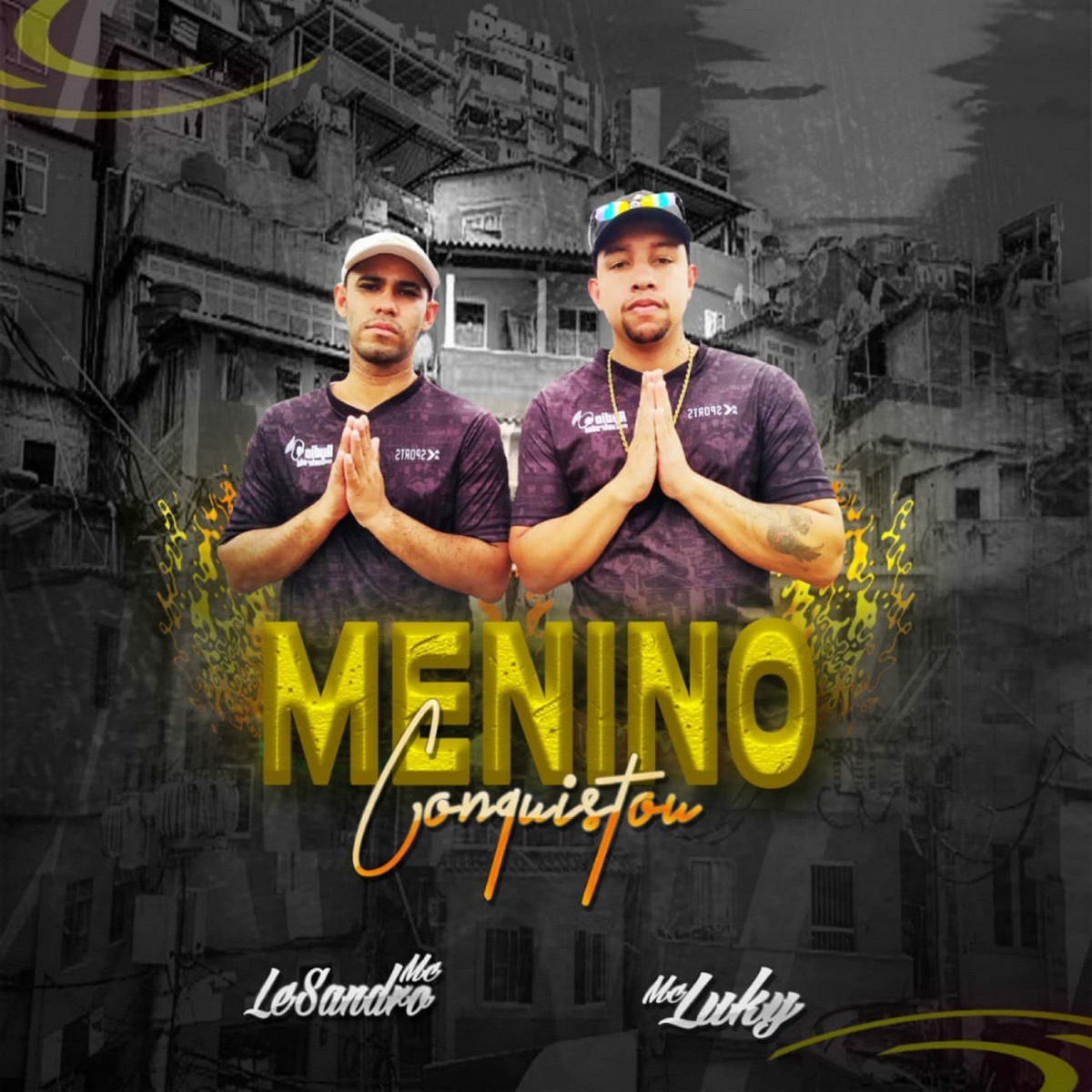Menino Conquistou - Single by LeSandro MC & Mc Luky Sp album cover
