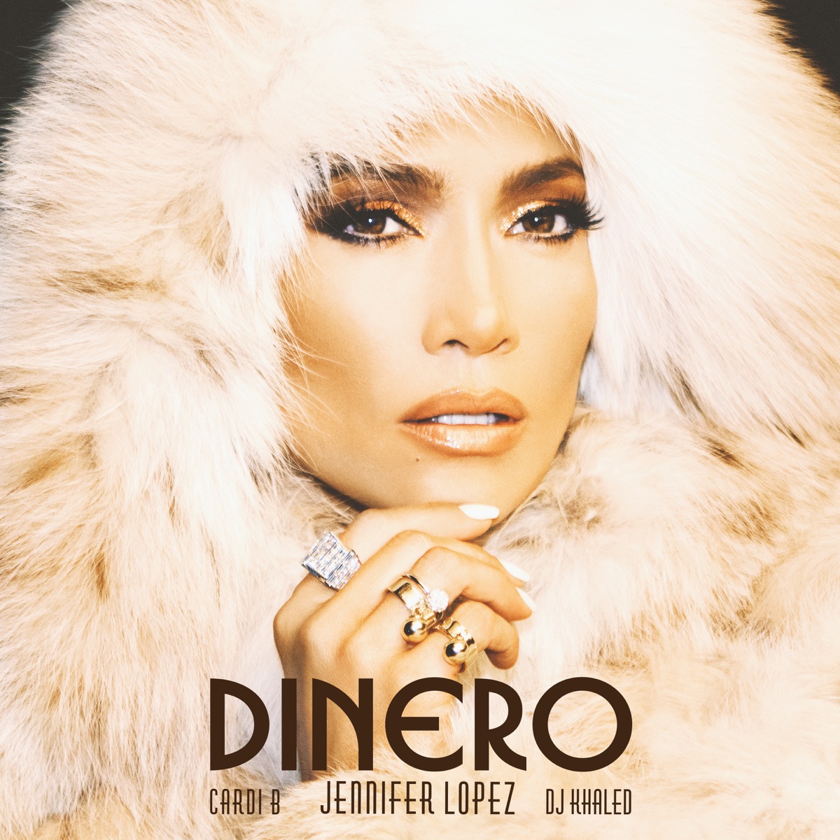 Dinero (feat. DJ Khaled & Cardi B) - Single by Jennifer Lopez album cover