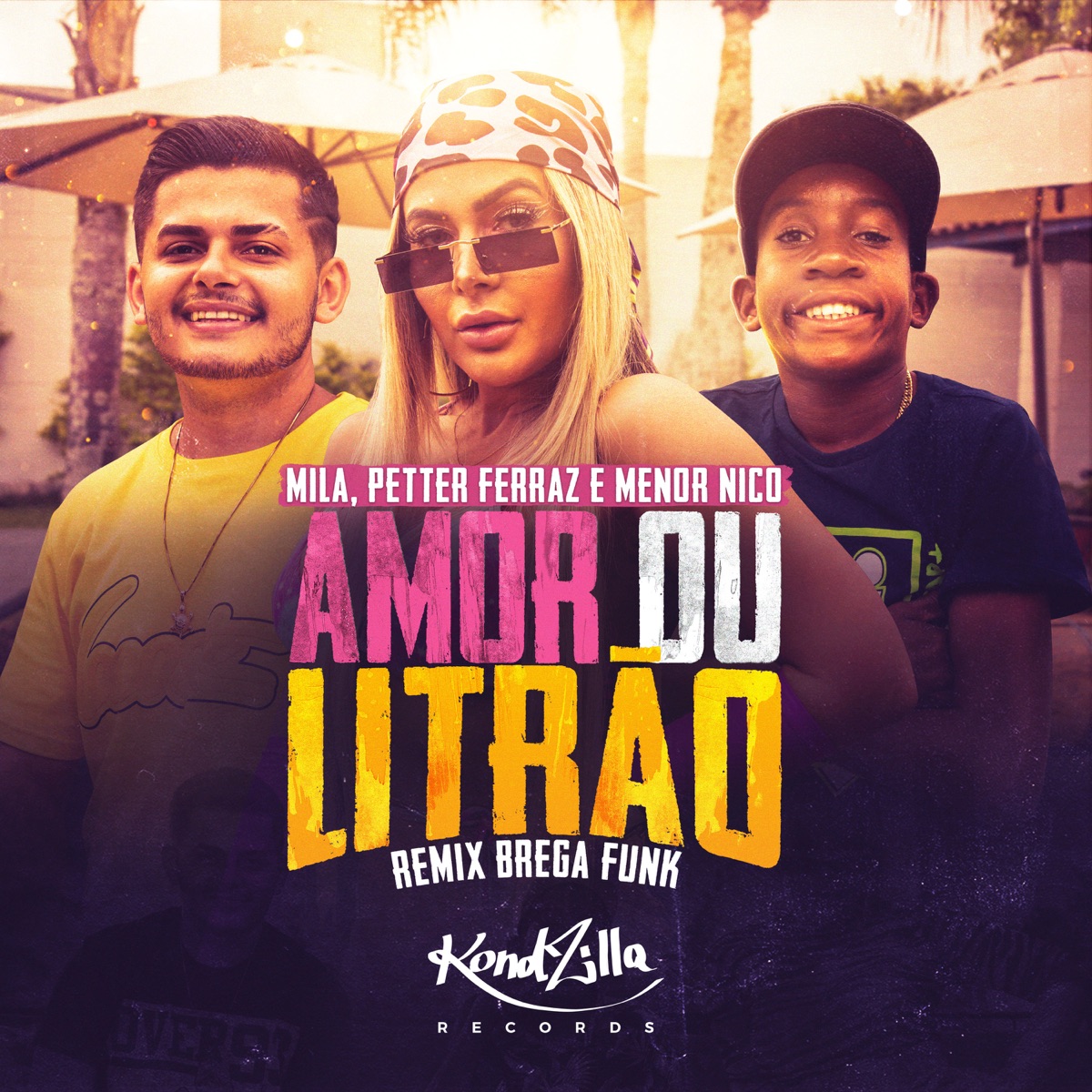 Amor ou o Litrão (Remix Brega Funk) - Single by Mila, Petter Ferraz & Menor Nico album cover