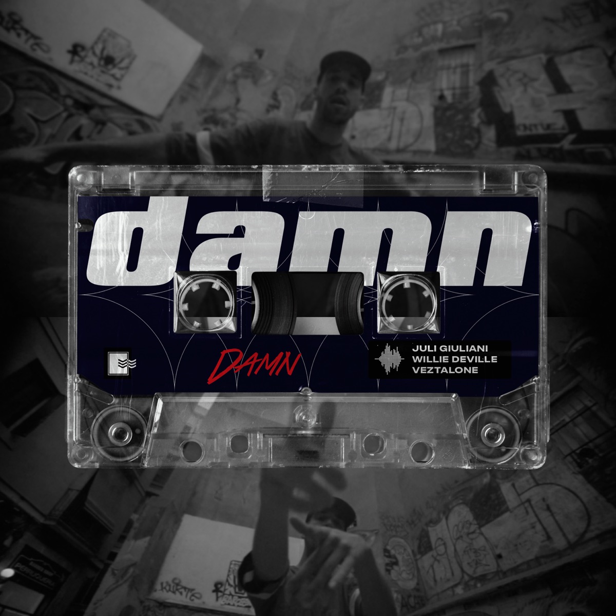 Damn - Single by Juli Giuliani, Willie DeVille & Veztalone album cover