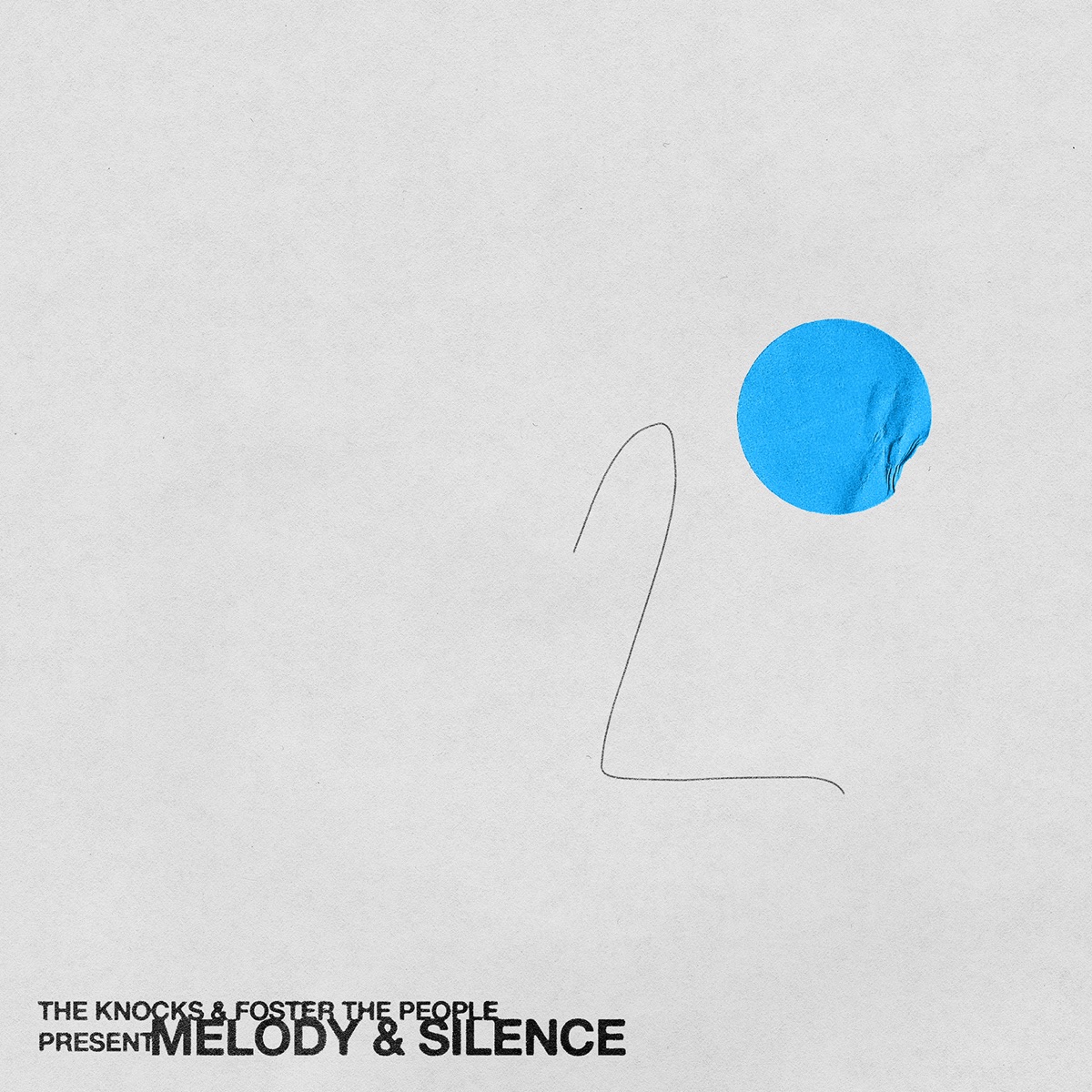 Melody & Silence - EP by The Knocks & Foster the People album cover