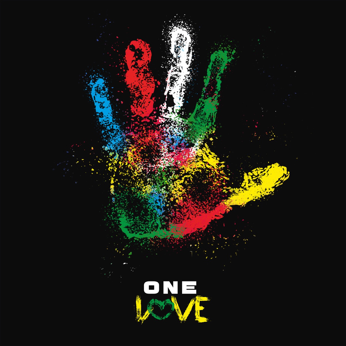 One Love (in support of UNICEF) [feat. Cedella Marley, Stephen Marley, Ghetto Youths Foundation, Kim Nain, Manifesto Ja, TEEKS, Natty, Raja Kumari, 249TooDope, Mermans Mosengo, Jason Tamba, Dawtas of Aya, Patoranking, Amrit Kaur & Babsy] - Single by The Amplified Project & Skip Marley album cover
