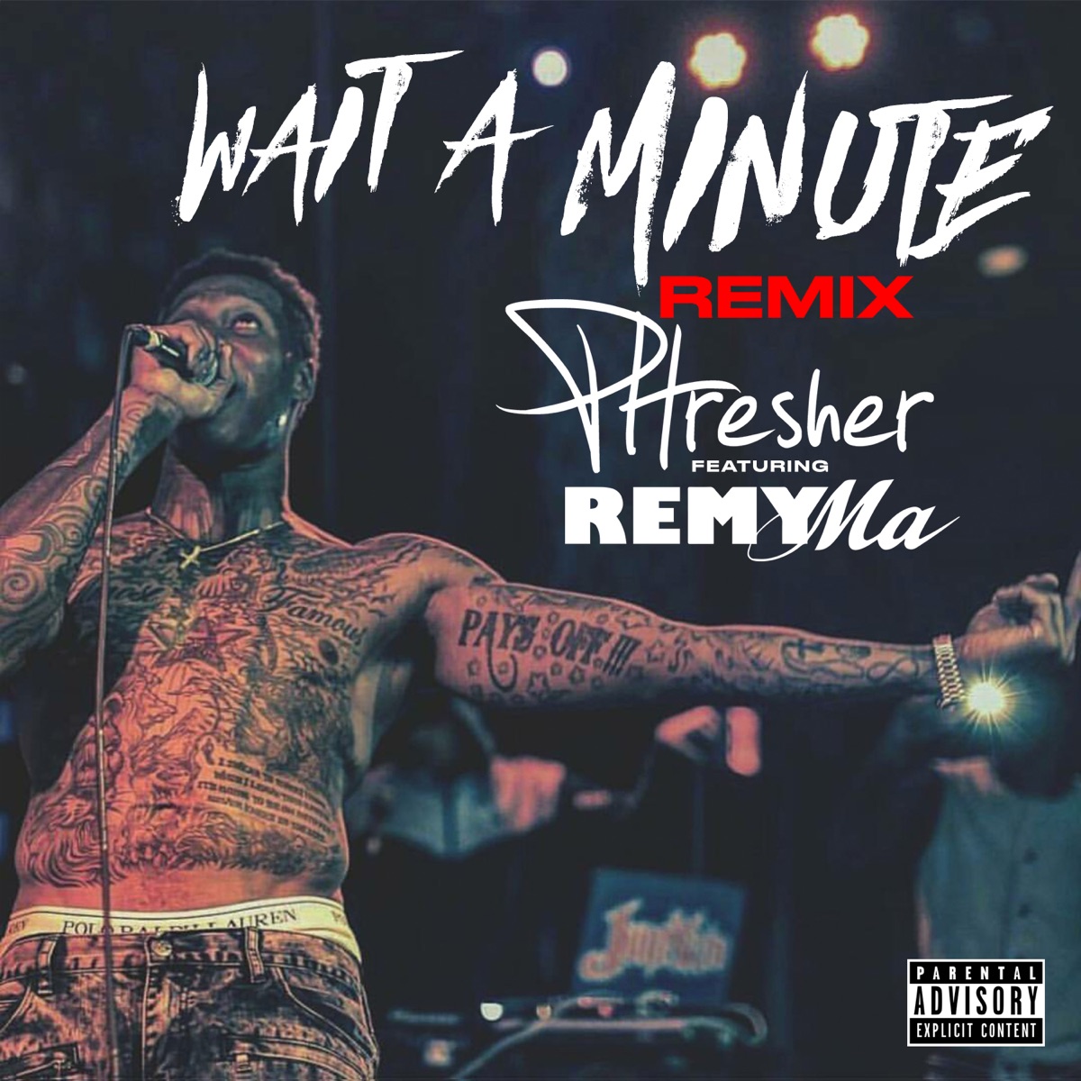 Wait a Minute (Remix) [feat. Remy Ma] - Single by PHresher album cover