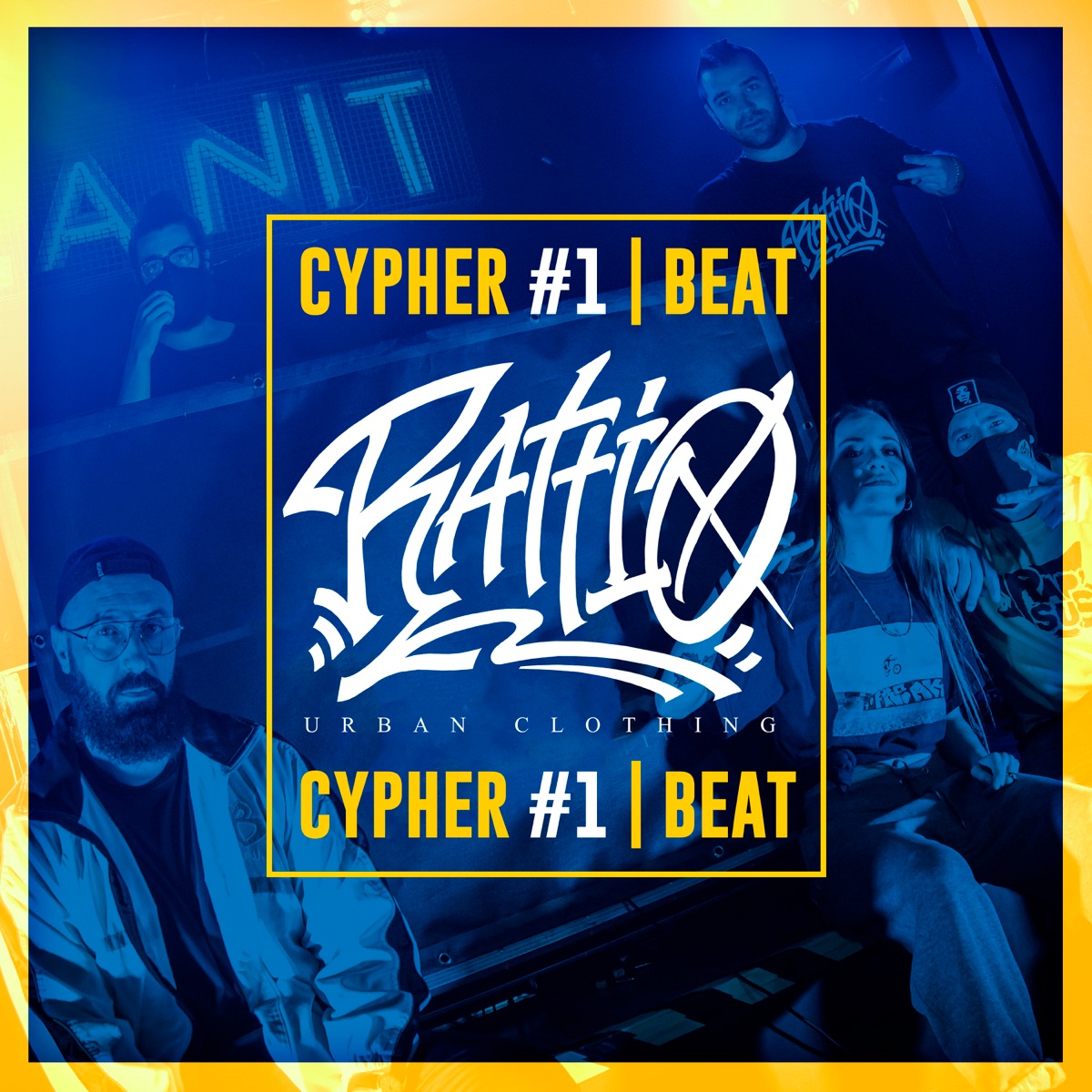 Rattio Cypher #1 (Instrumental) - Single by Rattio Merch & Telémaco album cover
