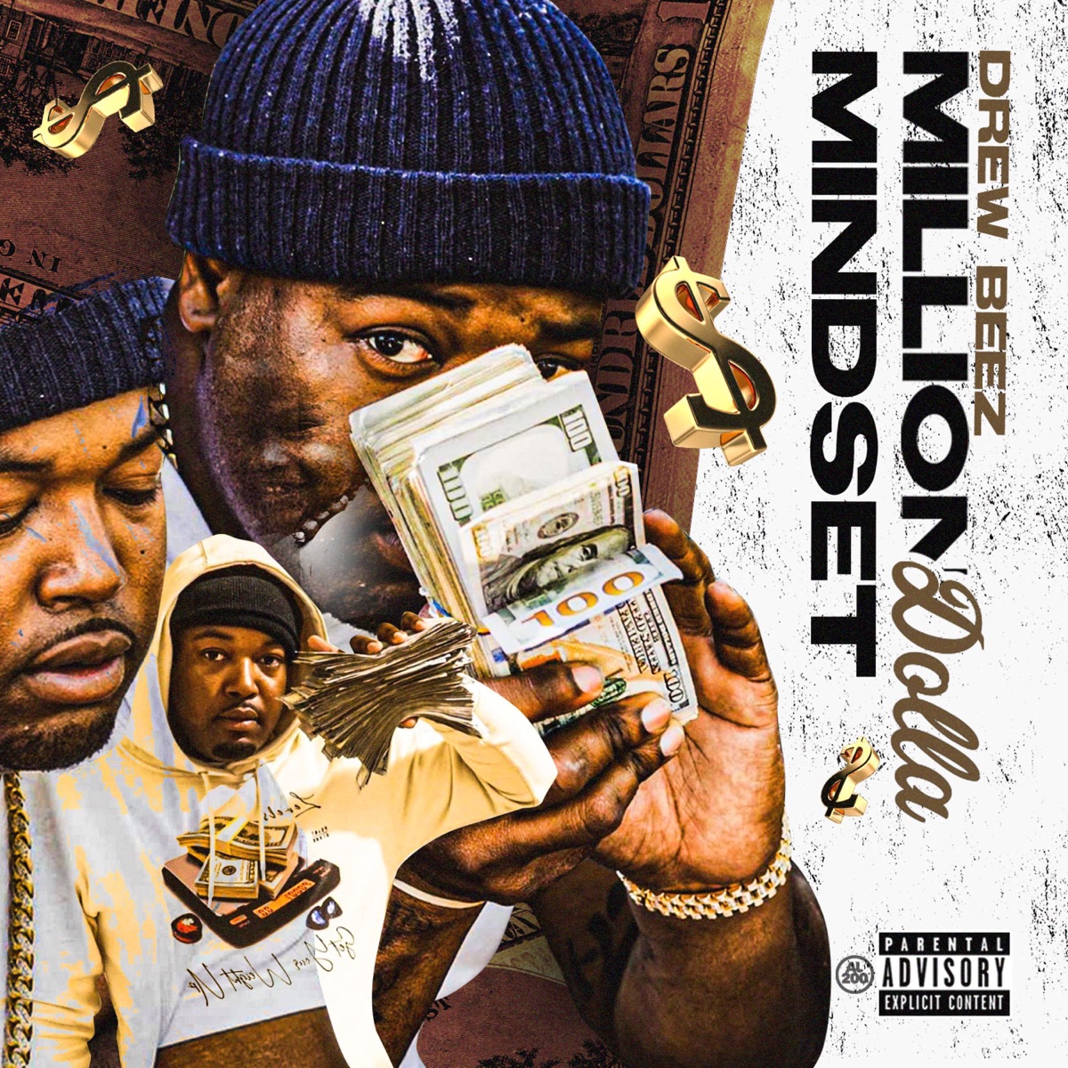 Million Dolla Mindset by Drew Beez album cover