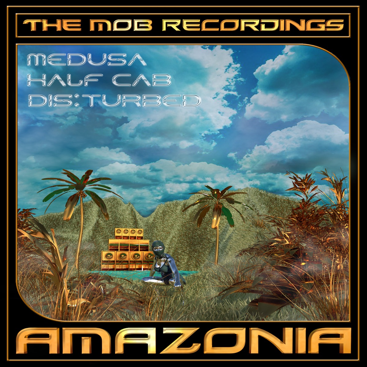 Amazonia - Single by Medusa, Half Cab & Dis:turbed album cover