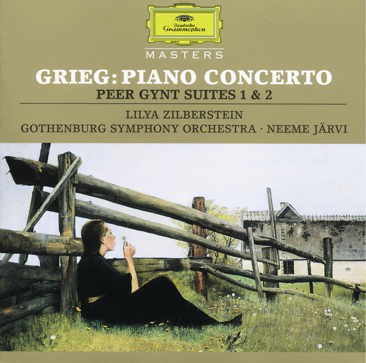 Grieg: Piano Concerto & Peer Gynt Suites Nos.1 & 2 by Lilya Zilberstein, Gothenburg Symphony Orchestra & Neeme Järvi album cover