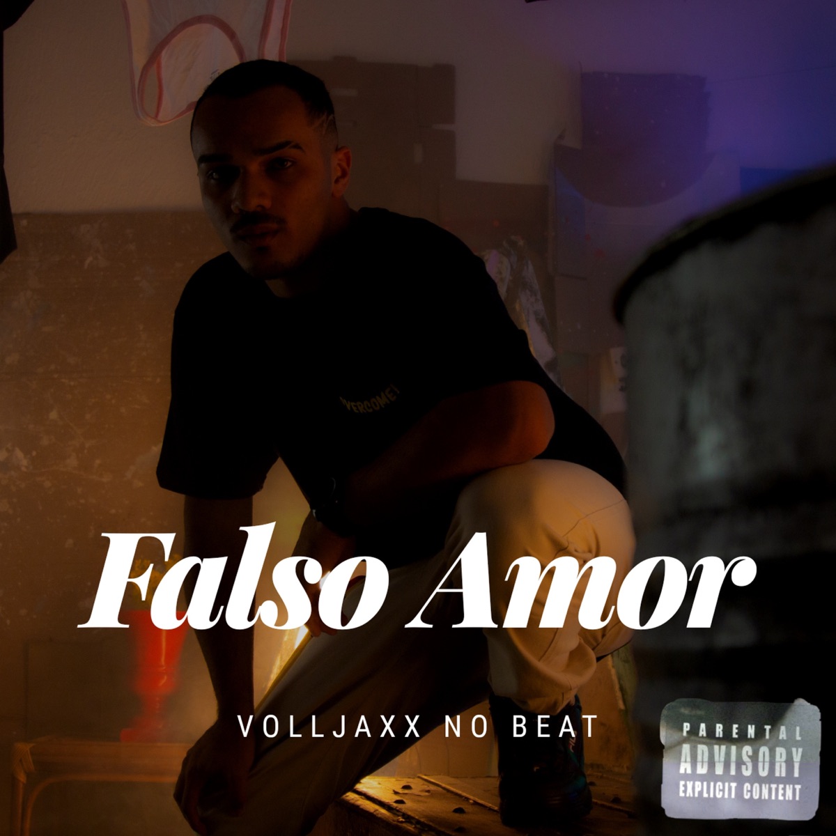 Falso Amor - Single by Lucena Jr. album cover
