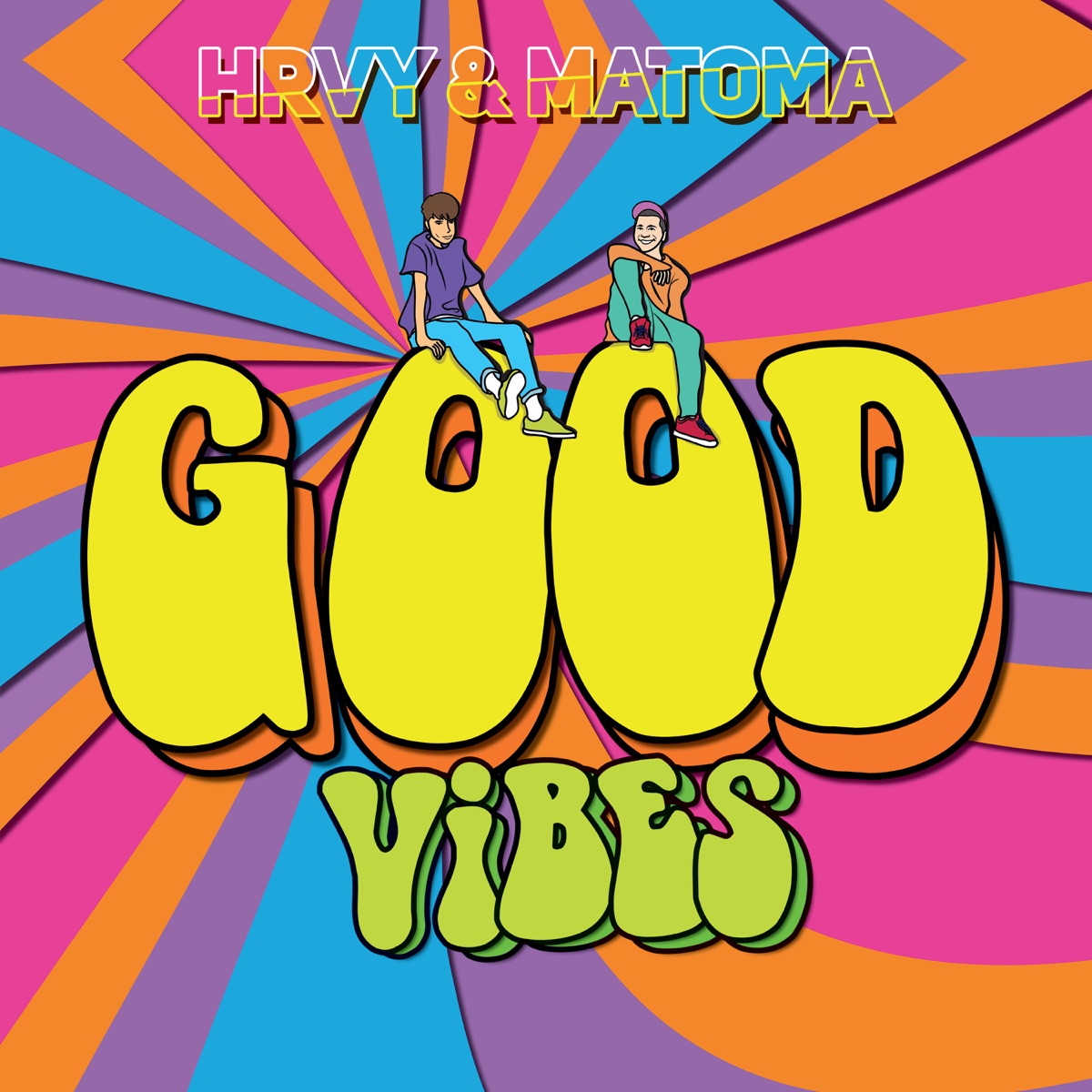 Good Vibes - Single by HRVY & Matoma album cover
