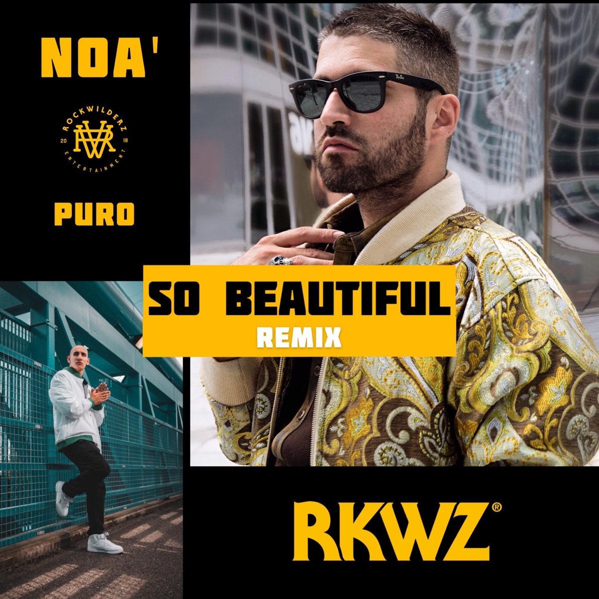 So Beautiful (remix) - Single by Noà & Puro Soultrain album cover