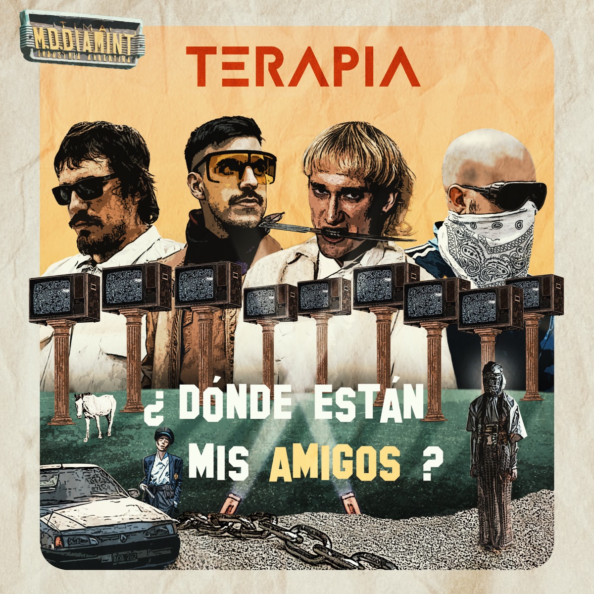 ¿Dónde Están Mis Amigos? - EP by Terapia album cover