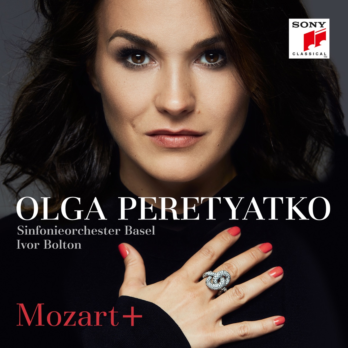 Mozart+ by Olga Peretyatko, Sinfonieorchester Basel & Ivor Bolton album cover