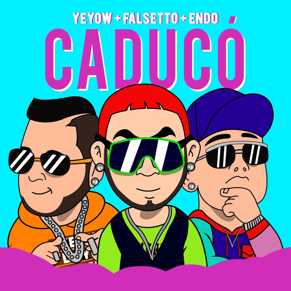 Caduco (feat. Endo & Falsetto) - Single by Yeyow El Mas Violento album cover