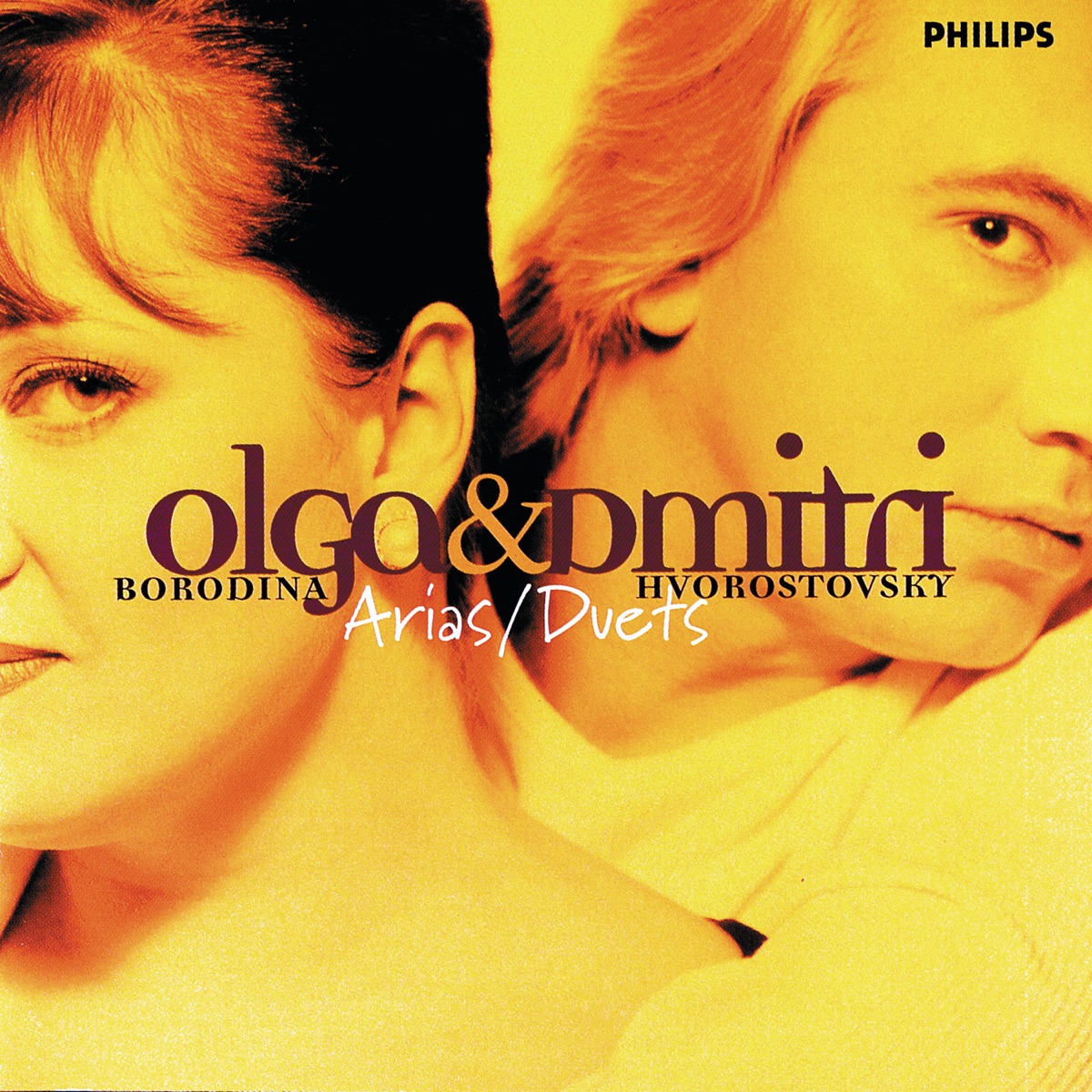 Arias & Duets by Olga Borodina, Dmitri Hvorostovsky, English Chamber Orchestra & Patrick Summers album cover
