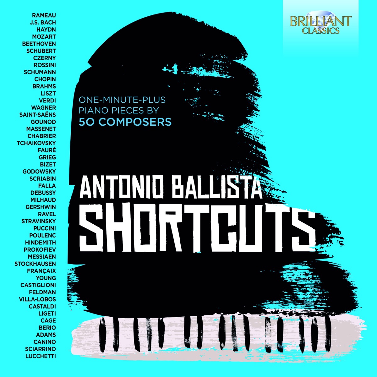 Short Cuts: 50 Piano Pieces by Antonio Ballista album cover