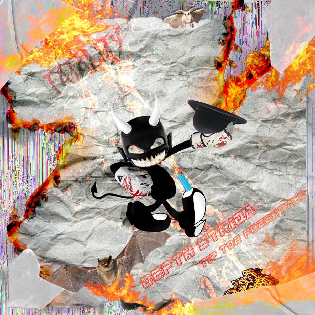 Tip Toe Freestyle - Single by Depth Strida album cover