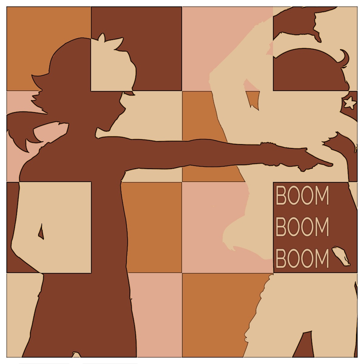 Boom Boom Boom (feat. Gumi & Ham) - Single by KIRA album cover